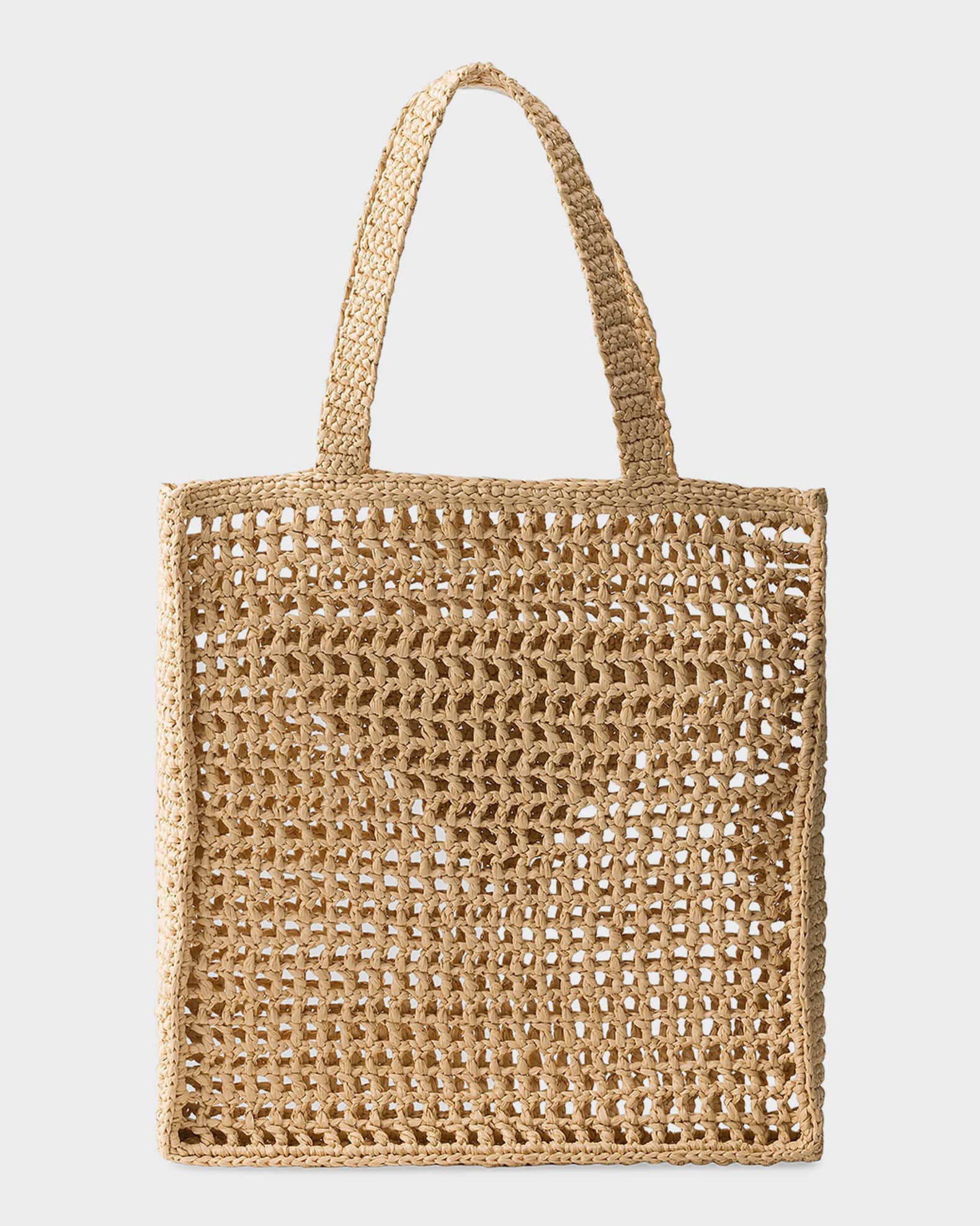 Prada Crochet Tote Bag | Neiman Marcus