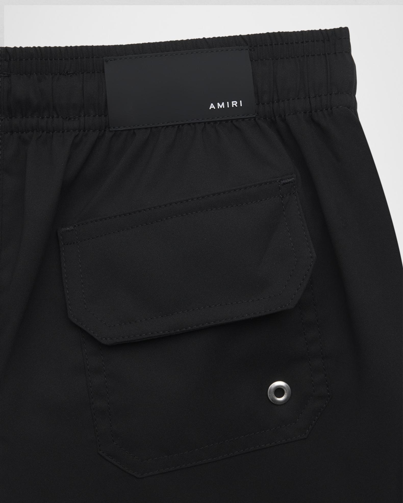 Amiri Kid's Staggered Logo Swim Shorts, Size 4-12 | Neiman Marcus