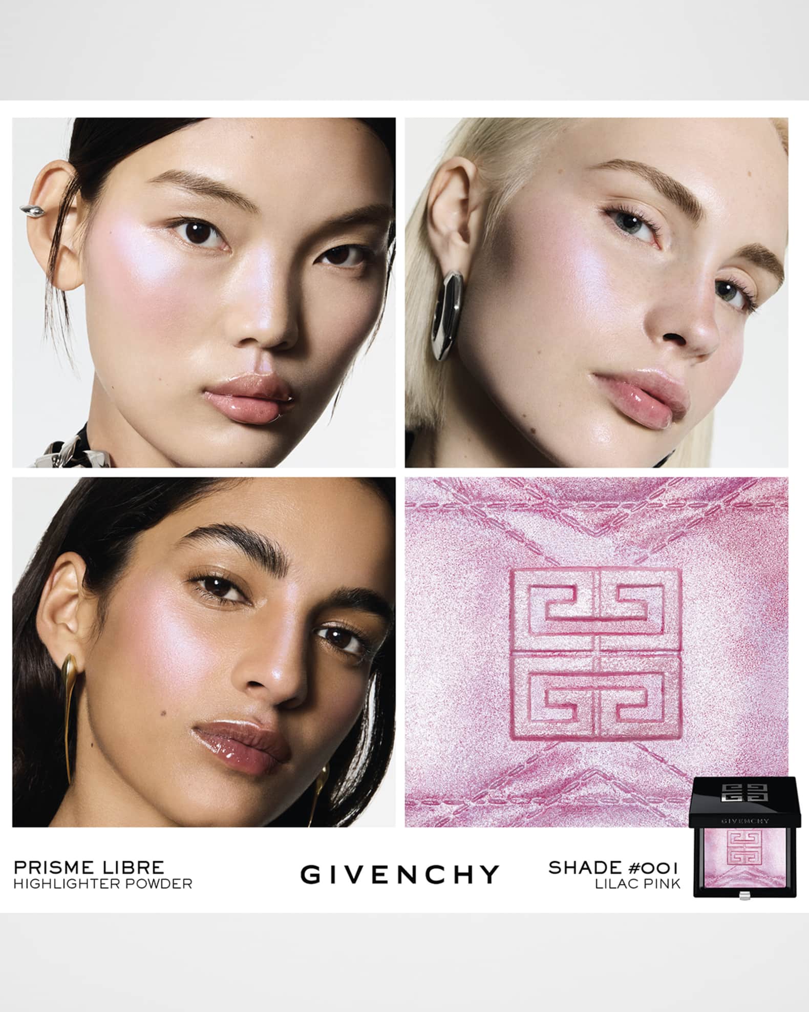 Prisme Libre Strobing & Illuminating Highlighter Powder - Lilac
