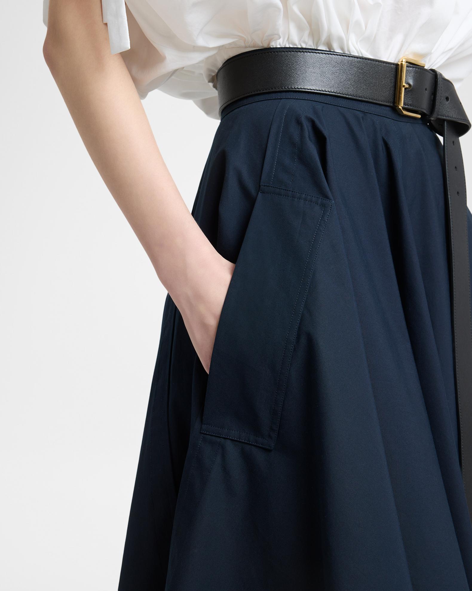 Givenchy Asymmetric Handkerchief Midi Flare Skirt | Neiman Marcus