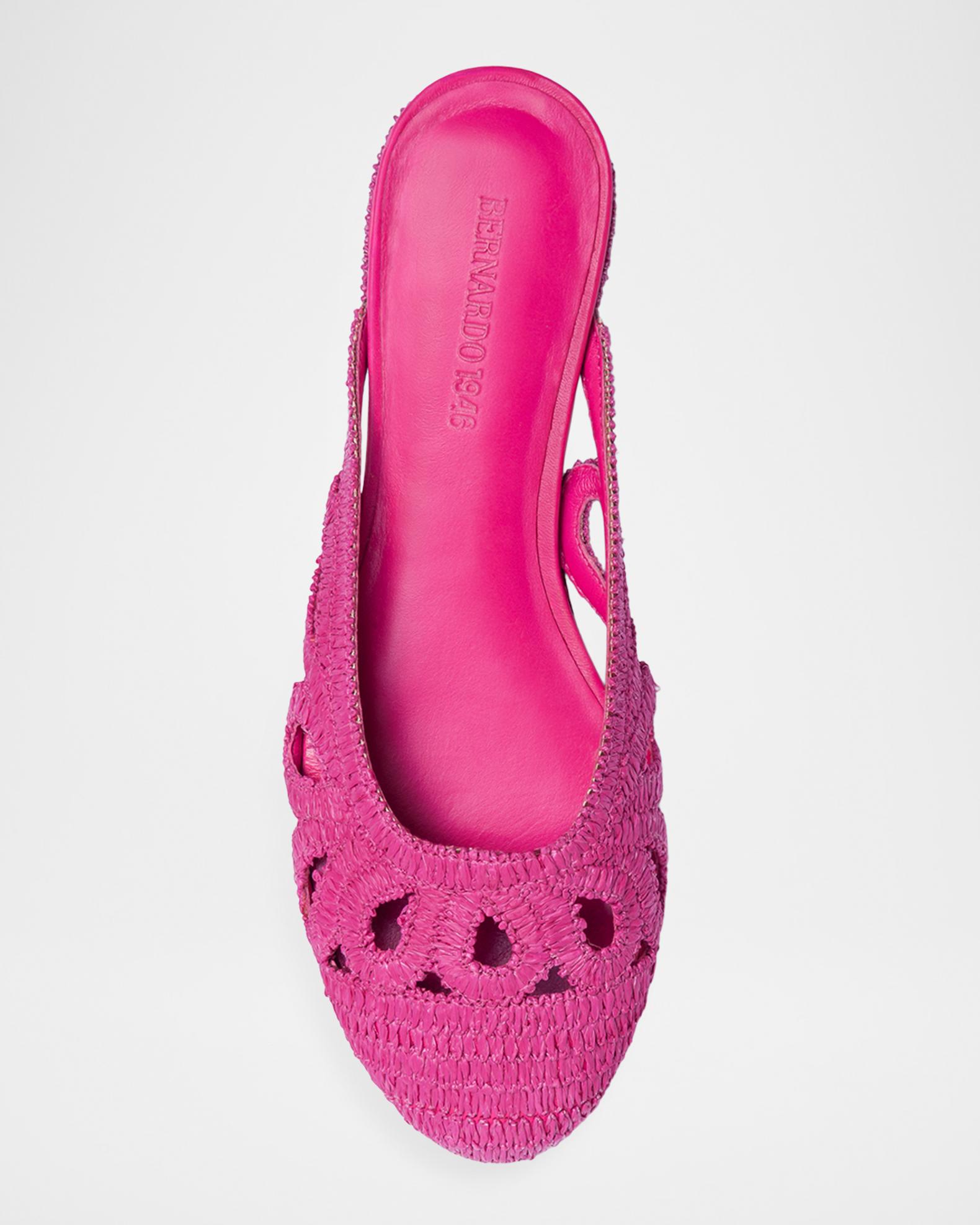 Bernardo Raffia Slipper Mules | Neiman Marcus