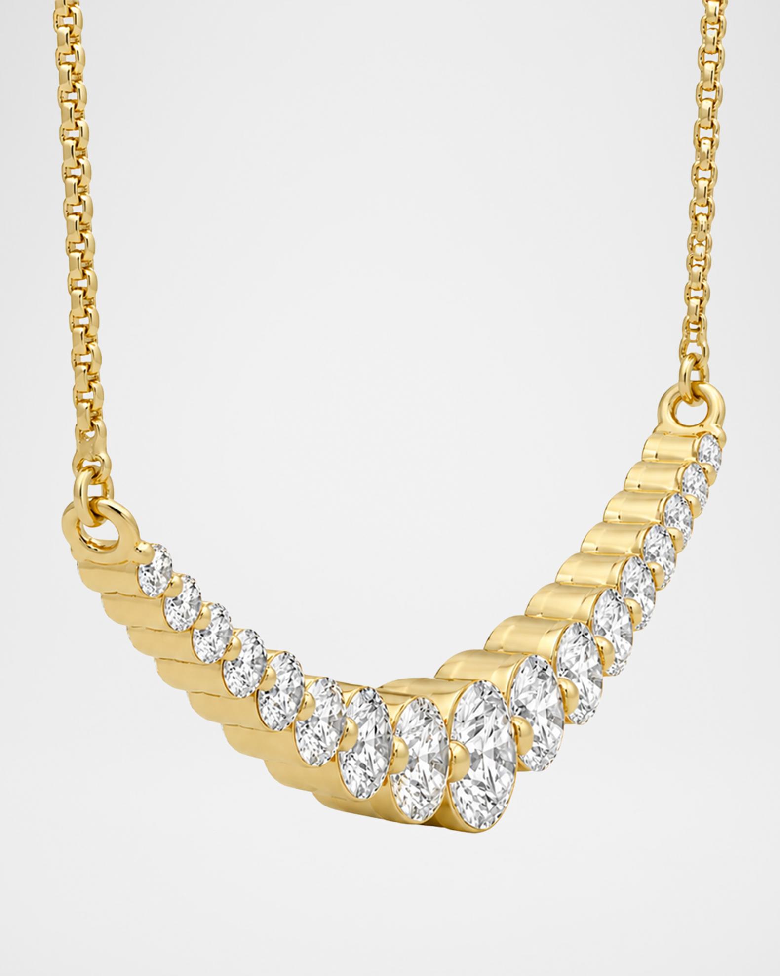 Lab Grown Diamonds Lab-Grown Diamond 18K Yellow Gold Single Prong ...