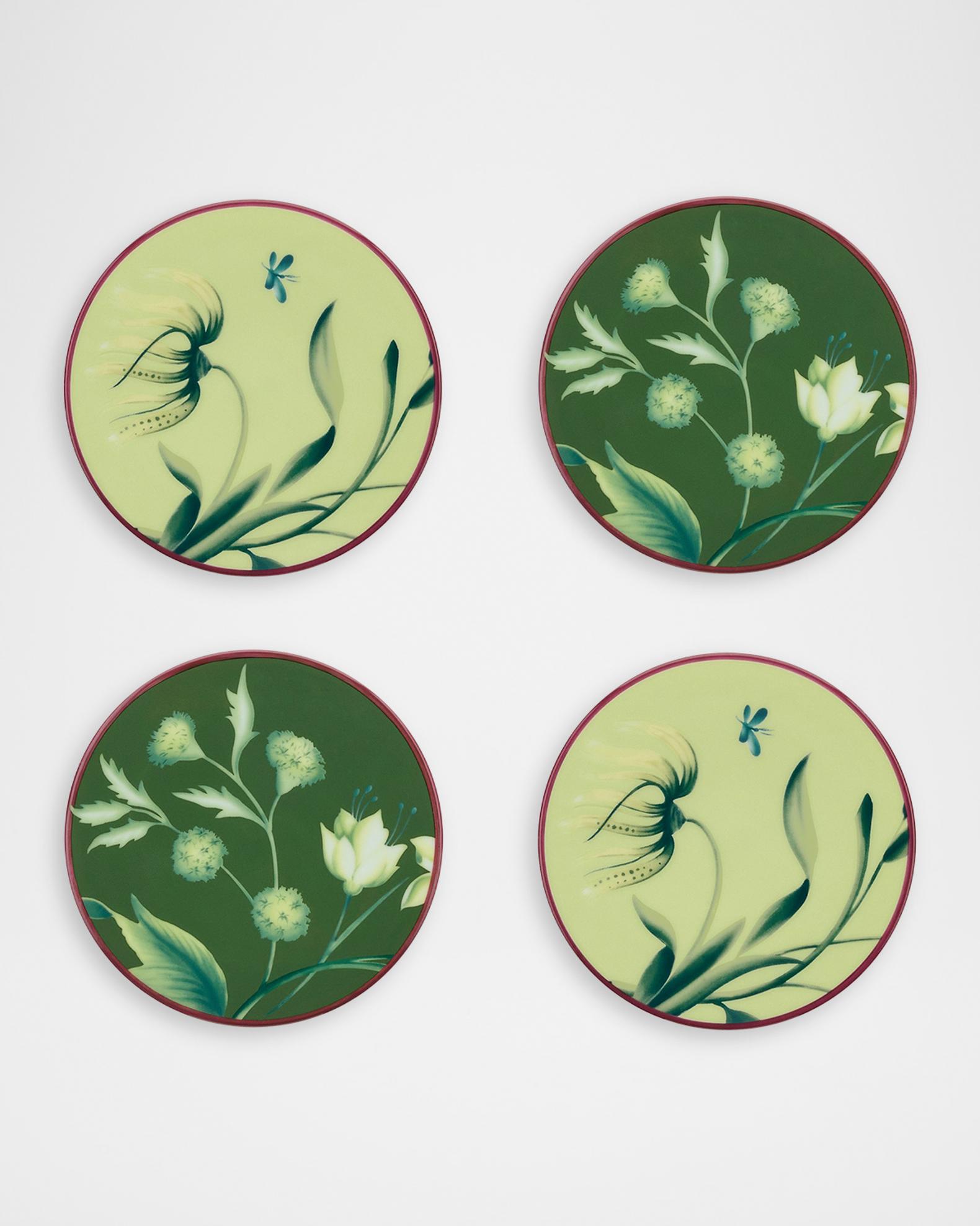 Ginori 1735 Florenza Acanto Coasters, Set of 4 | Neiman Marcus