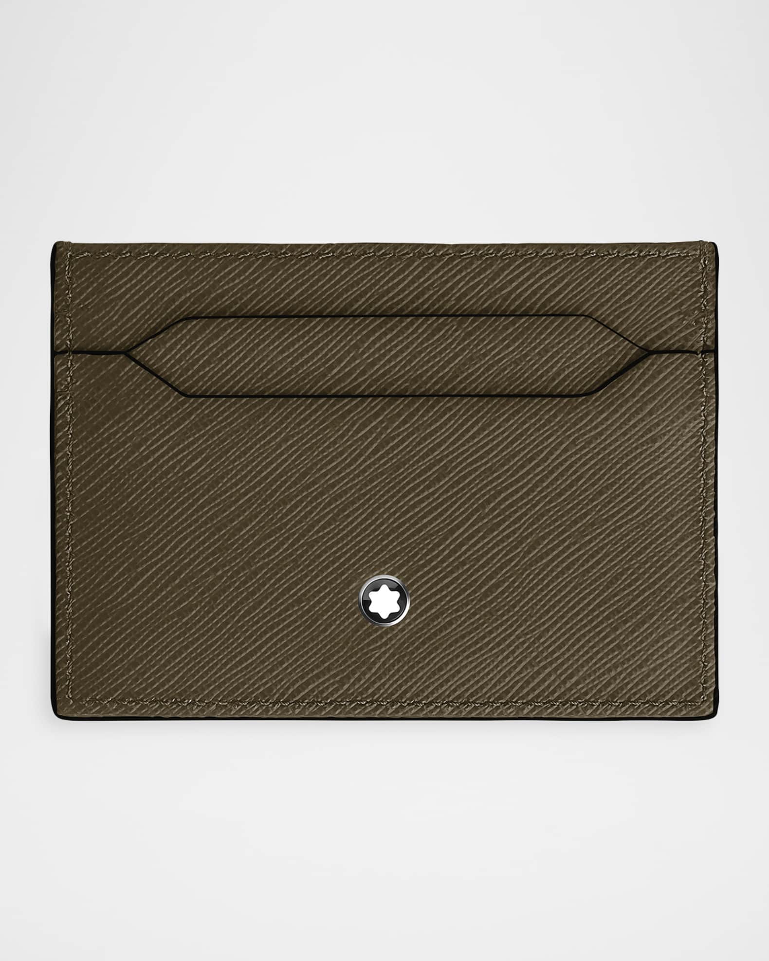 MONTBLANC SARTORIAL 名刺入れ ブラック　モンブラ Montblanc Men's Sartorial Leather Card Holder | Neiman Marcus
