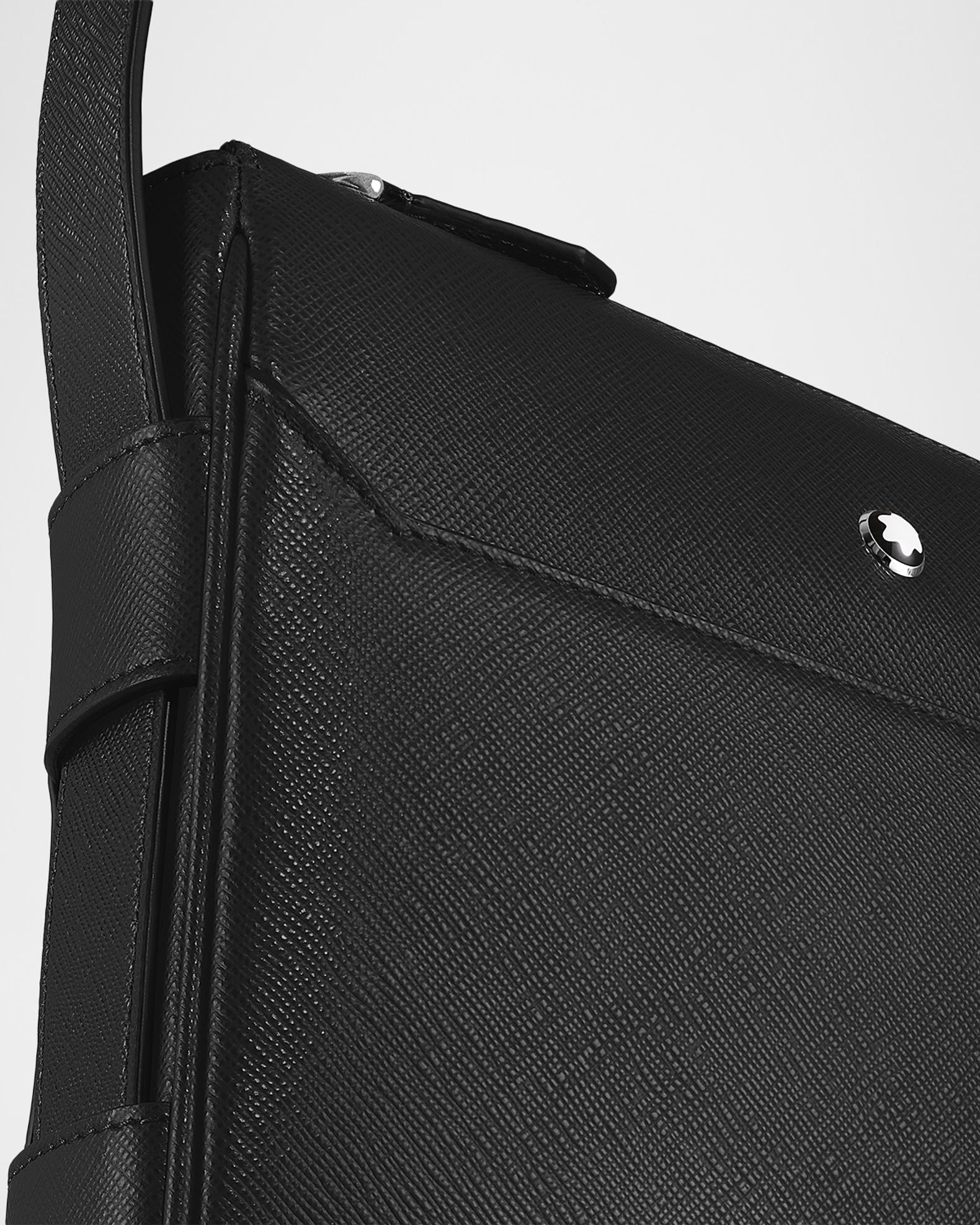 Montblanc Men's Sartorial Leather Crossbody Bag | Neiman Marcus