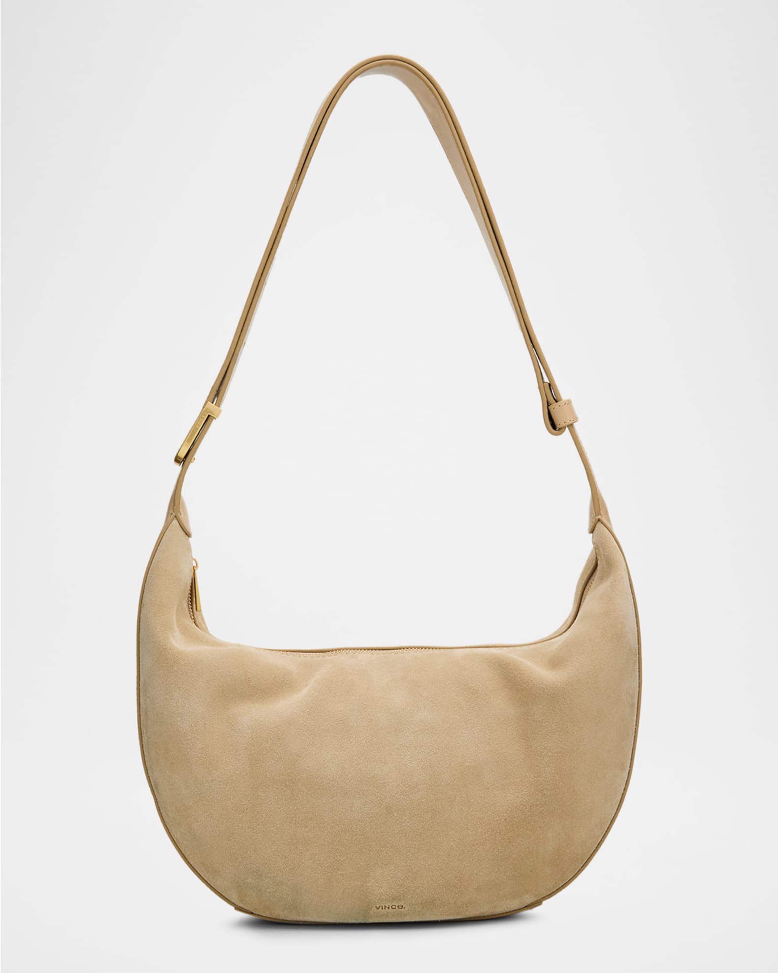 Vince Eris Small Suede Hobo Bag | Neiman Marcus