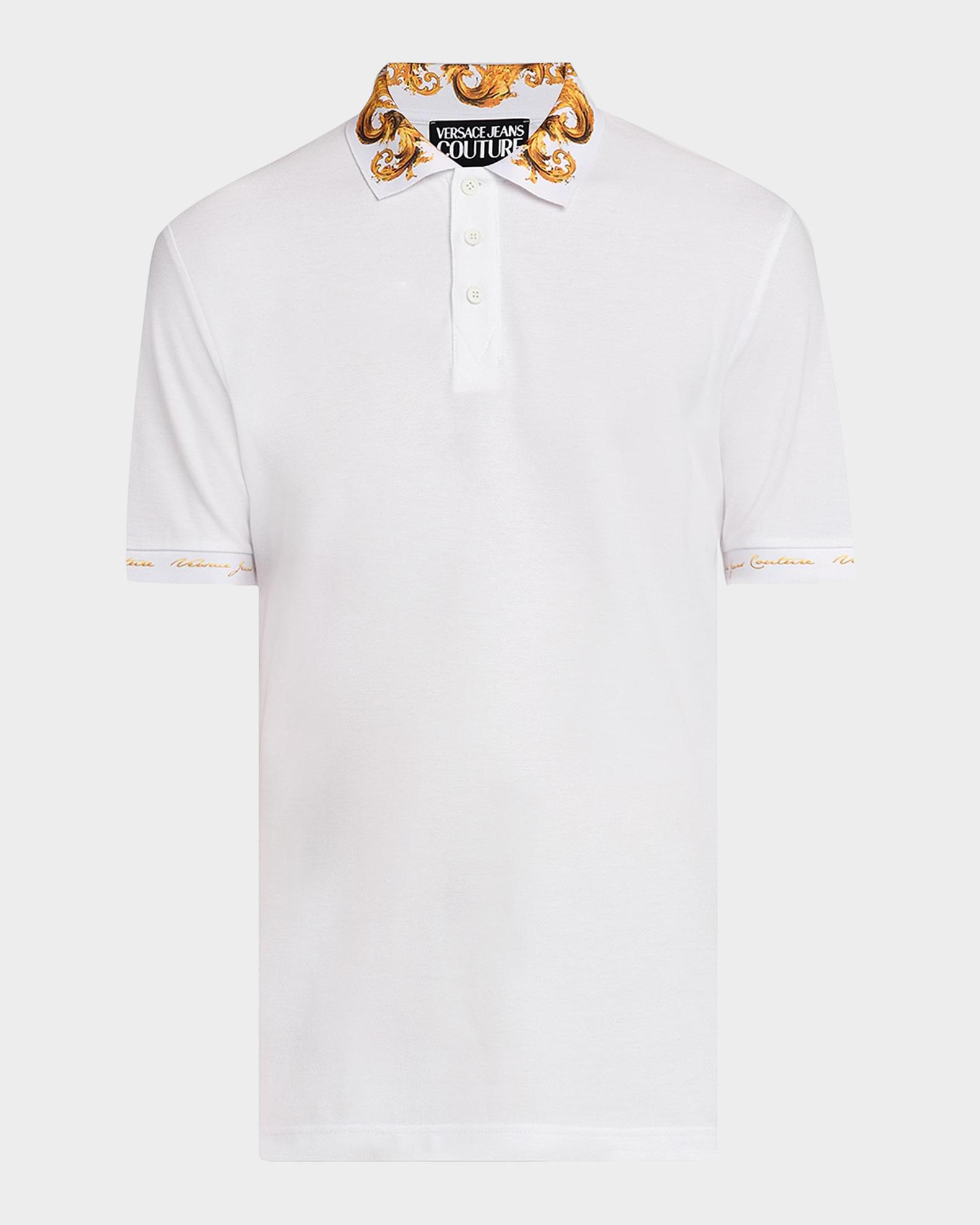 Versace Jeans Couture Barocco Polo T-Shirt | Neiman Marcus
