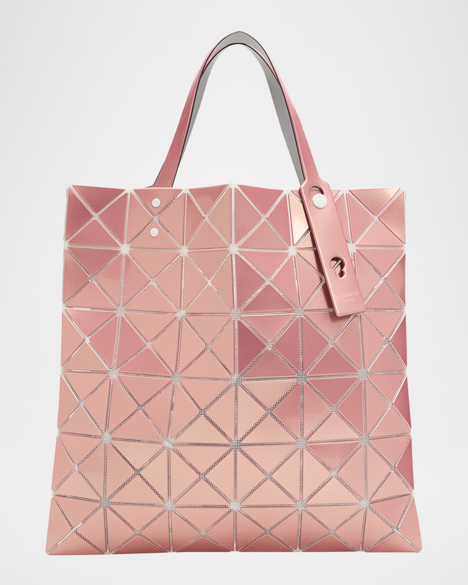 BAO BAO ISSEY MIYAKE Lucent Metallic Geometric Tote Bag | Neiman
