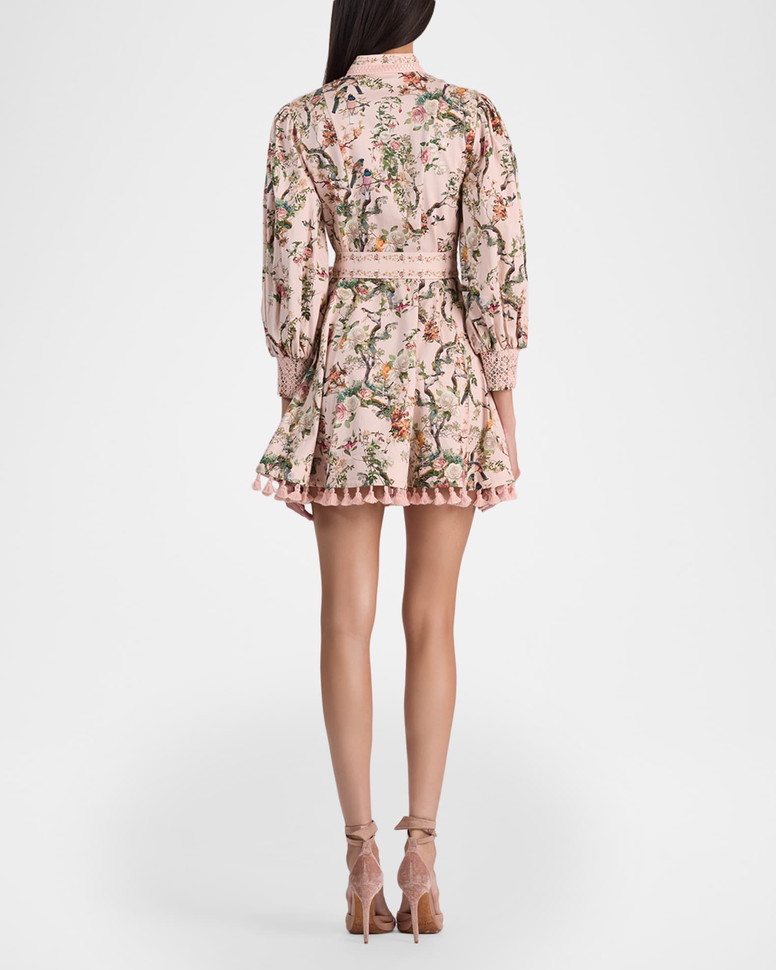 knee length dresses for ladies Lucy White Long Sleeve Mini Dress - US 12