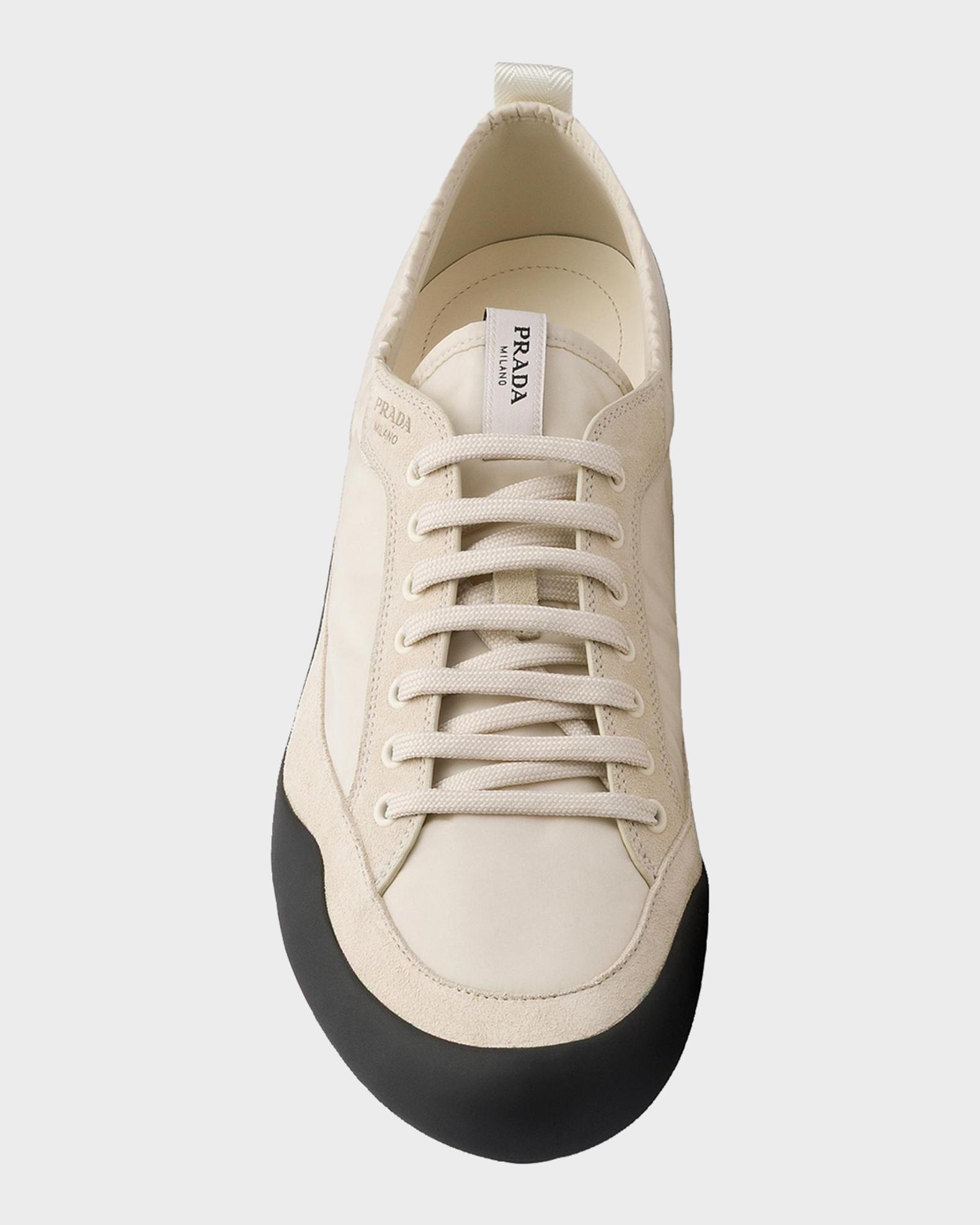 Prada Speedrock Re-Nylon and Suede Sneakers | Neiman Marcus display picture 2
