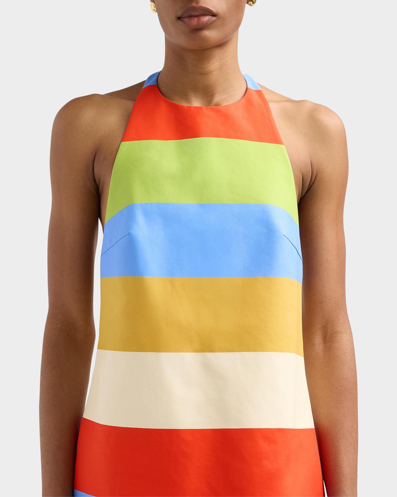 Retrofête Lanny Stripe Shift Mini Dress | Neiman Marcus