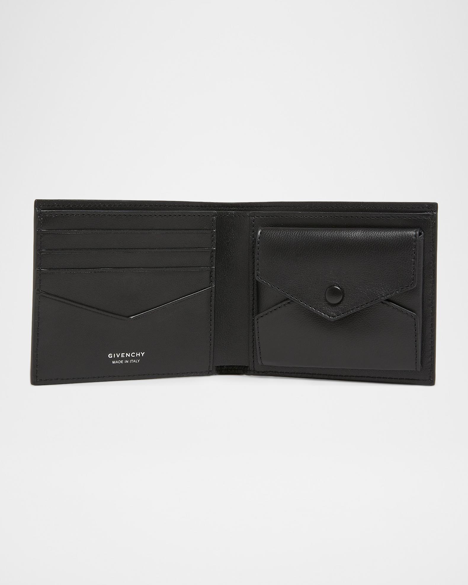Givenchy Men's Leather Billfold Coin Wallet | Neiman Marcus