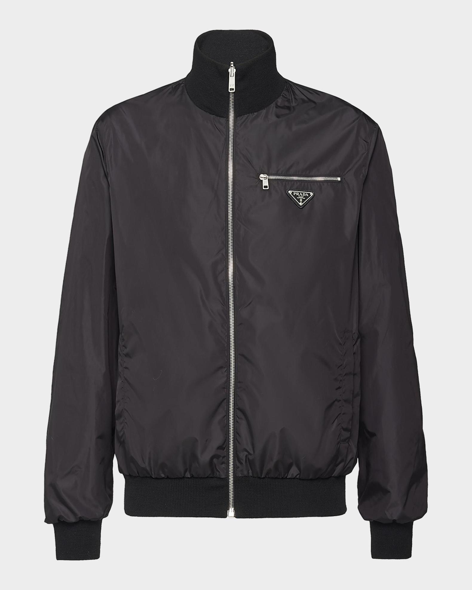 Prada Men's Reversible Virgin Wool-Blend Jacket | Neiman Marcus