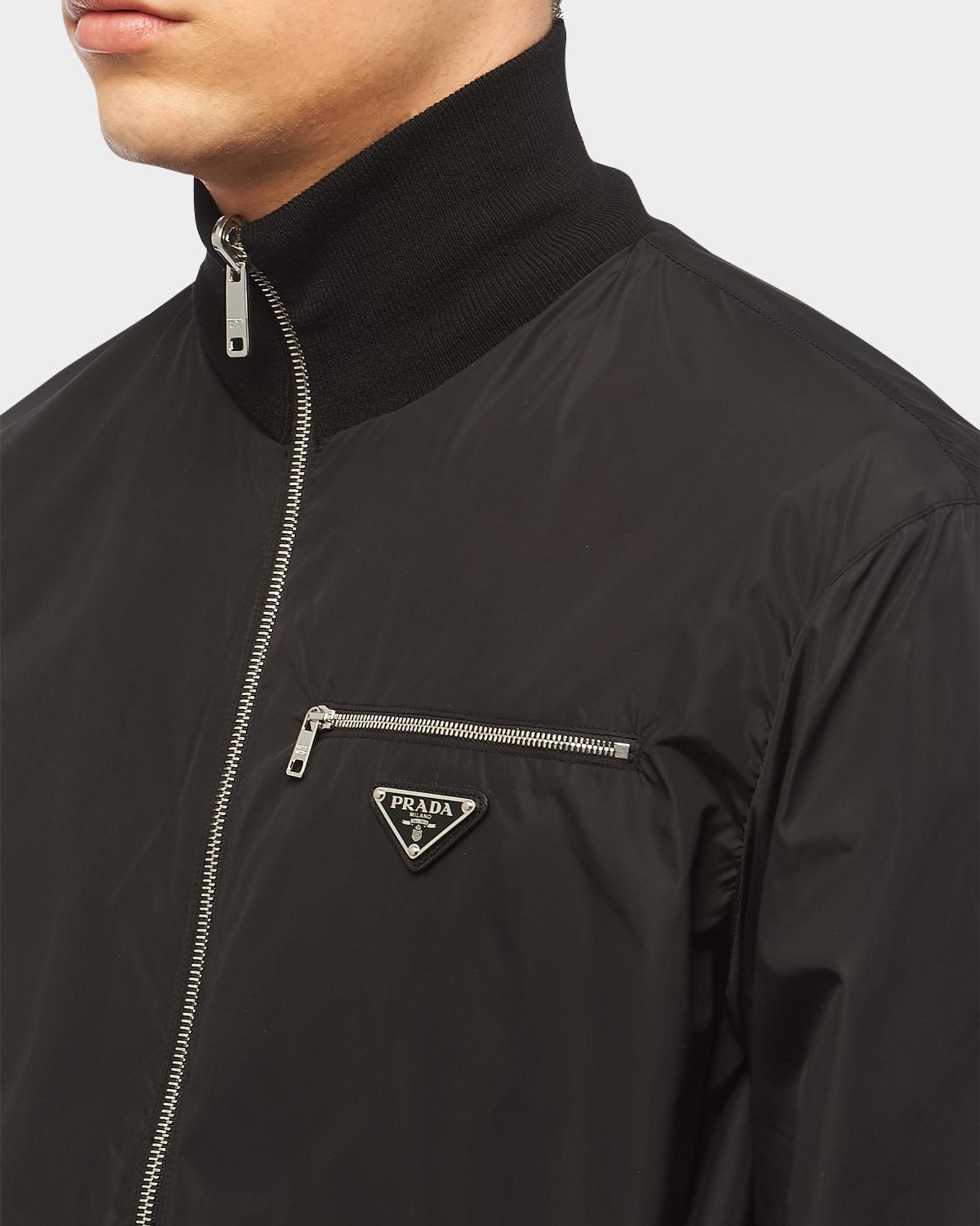 Prada Men's Reversible Virgin Wool-Blend Jacket | Neiman Marcus