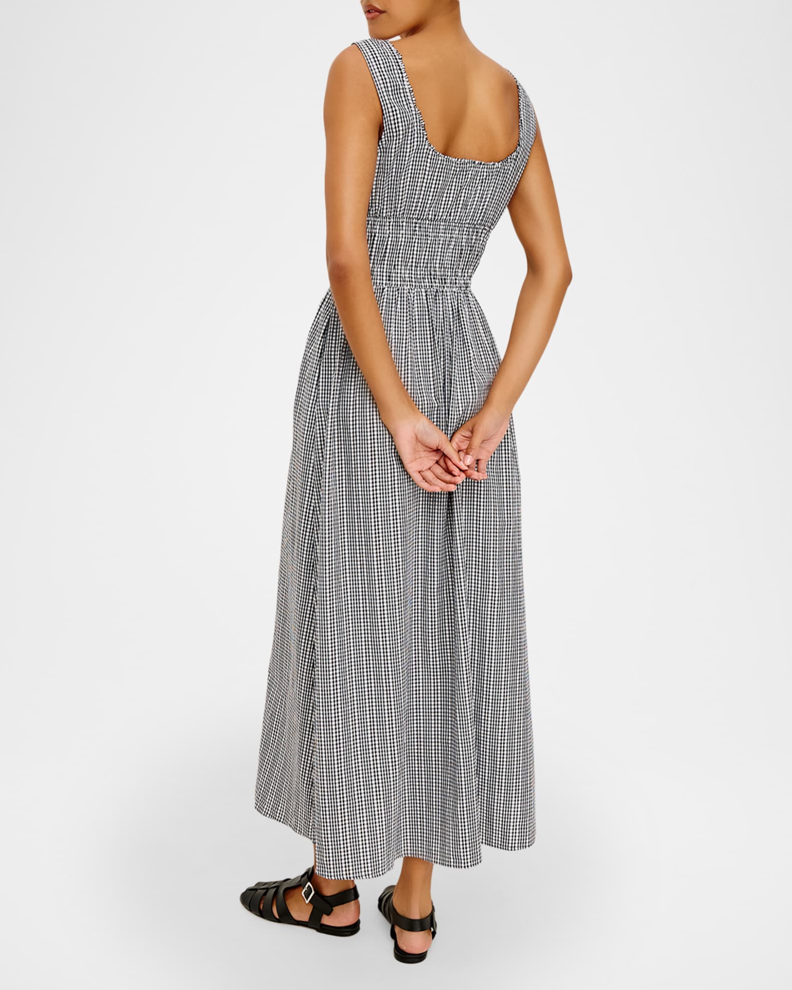 Rails Women's Jordie Dress - Black - Size L - Black Gingham