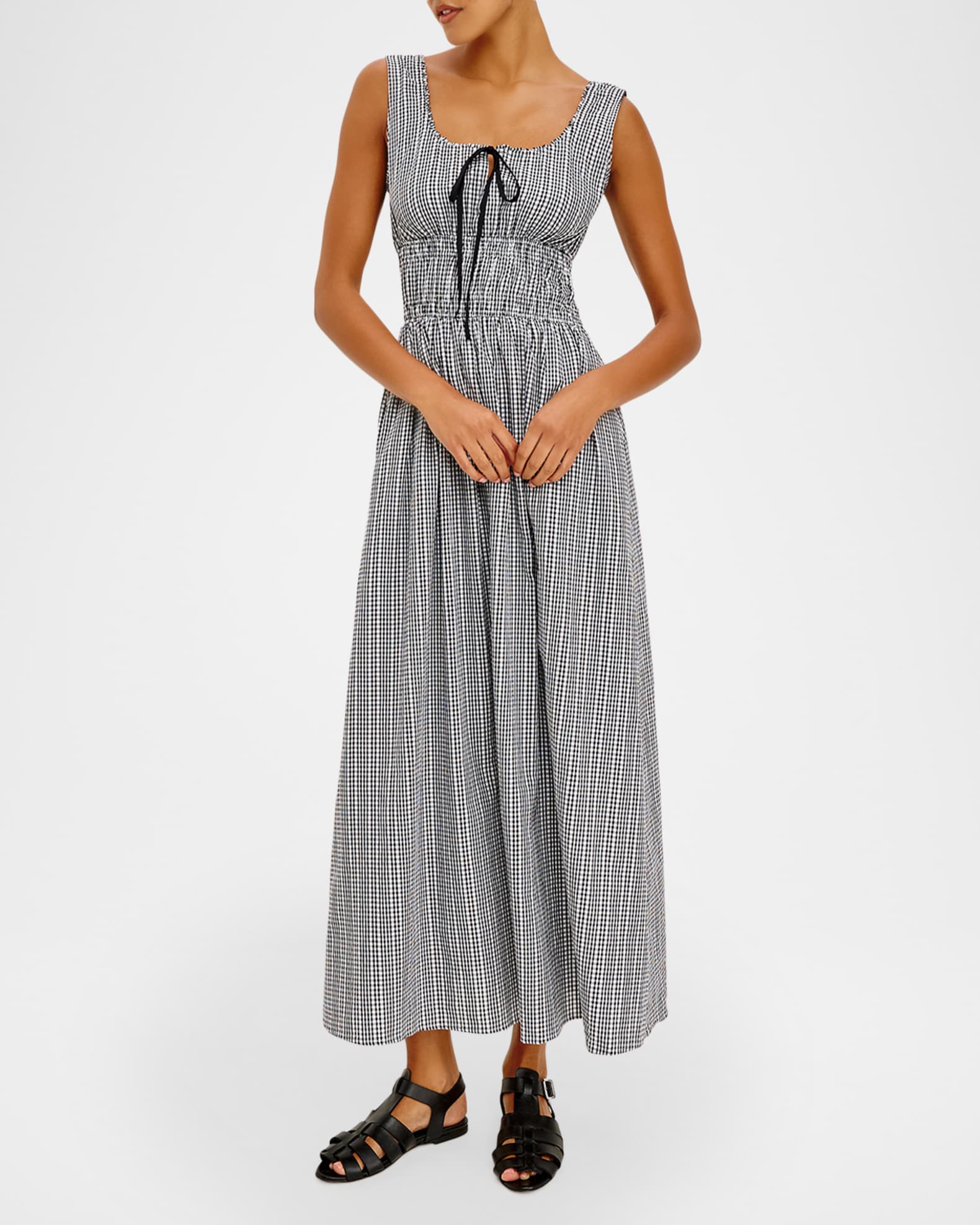 cami a line dress KNEE LENGTH A-LINE CAMI DRESS IN SUNSHINE
