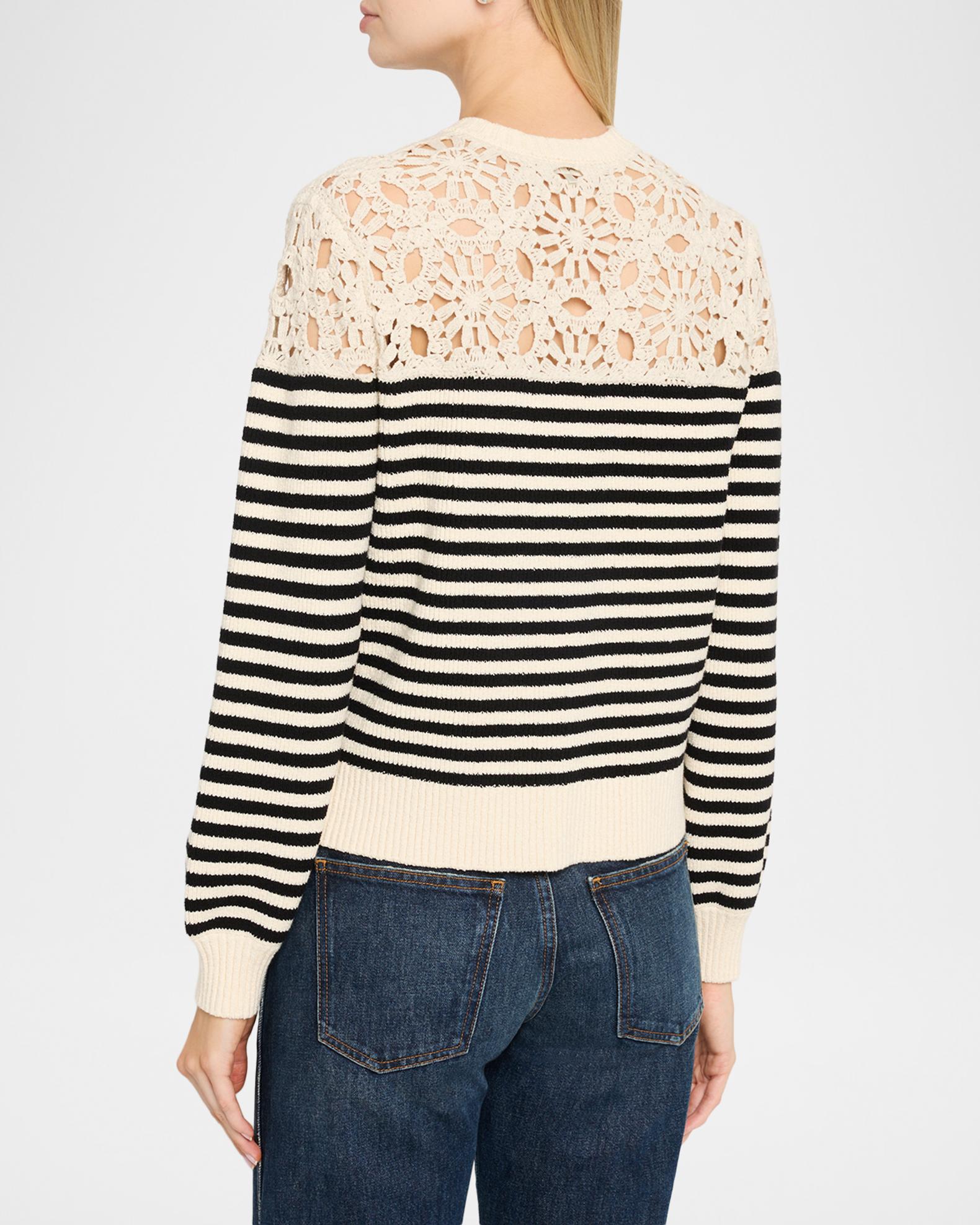 FRAME The Coastal Stripe Cardigan | Neiman Marcus