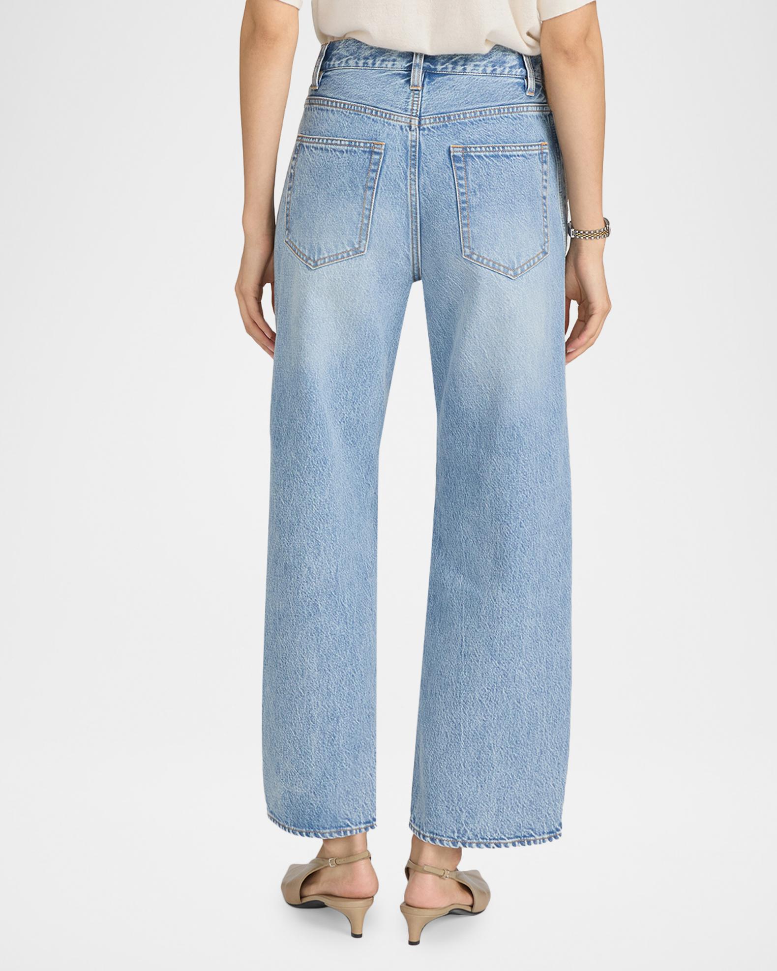 FRAME The Crochet Bow Jeans | Neiman Marcus
