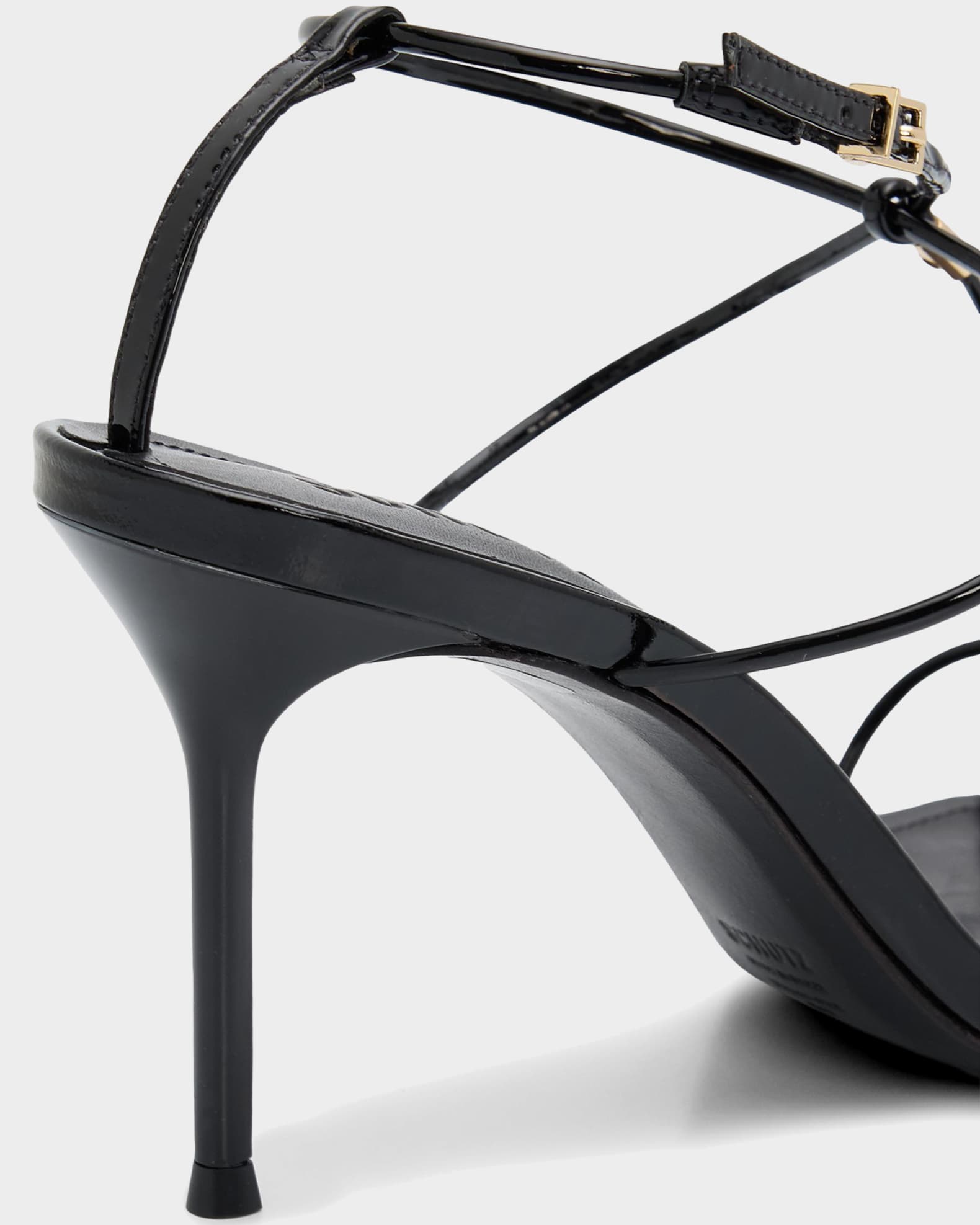 Schutz Jules 90MM Leather Sandals | Neiman Marcus