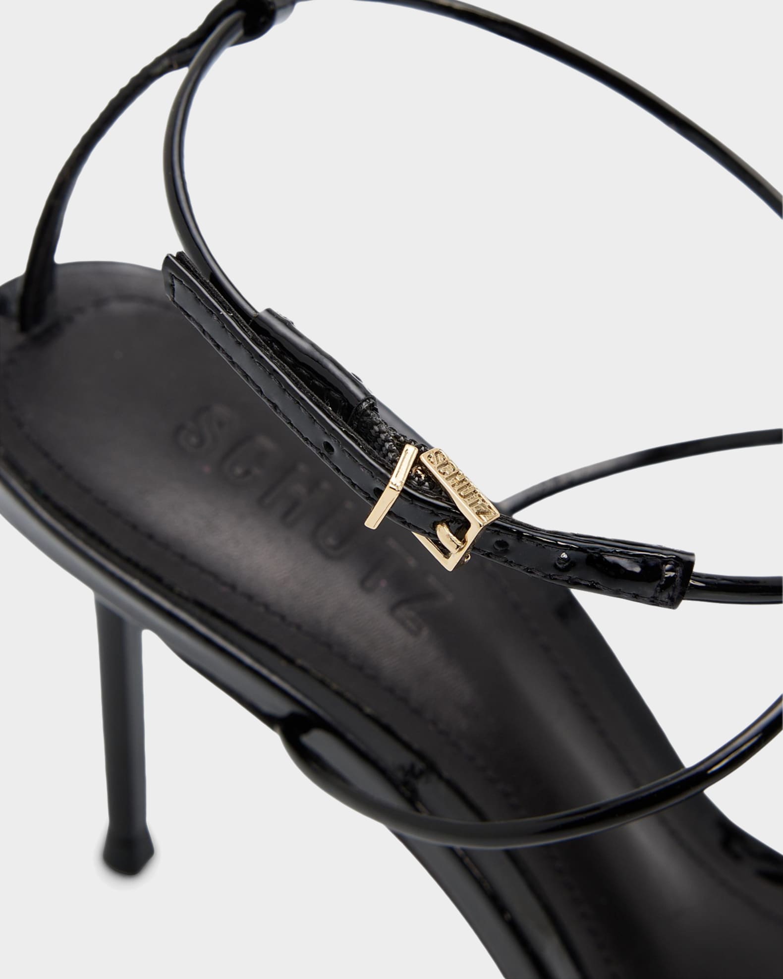 Schutz Jules 90MM Leather Sandals | Neiman Marcus