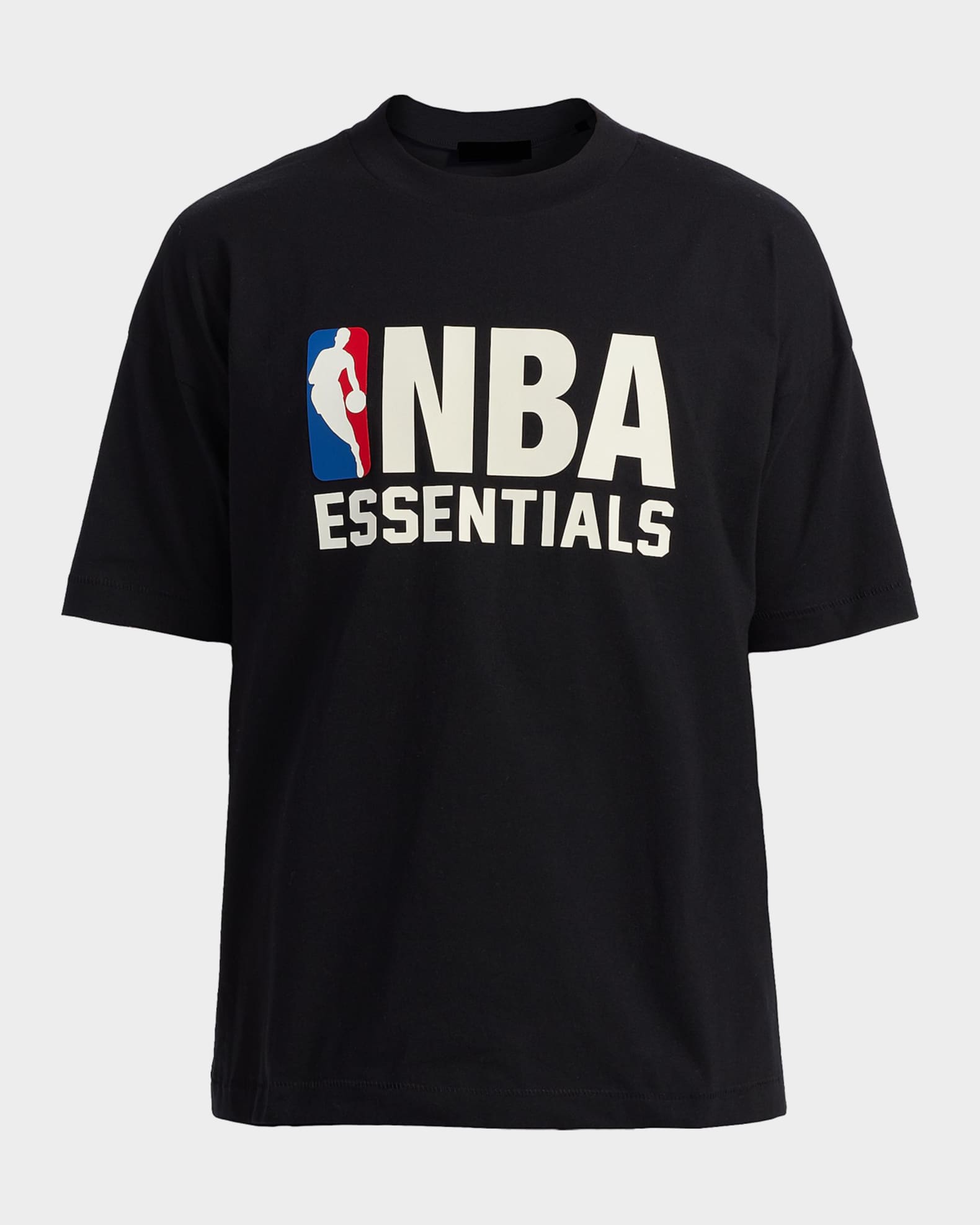 Fear of God Essentials x NBA Men's Cotton Logo Oversized Fit T