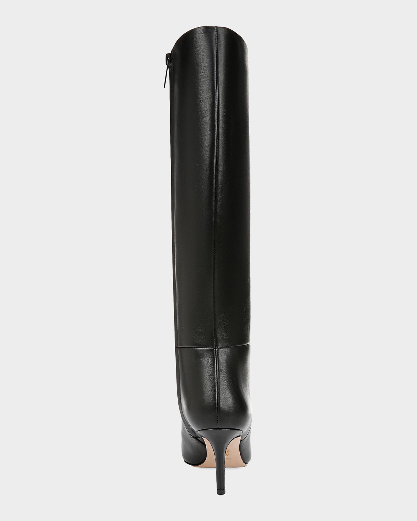 Veronica Beard 70mm Lisa Leather Knee-High Boots | Neiman Marcus