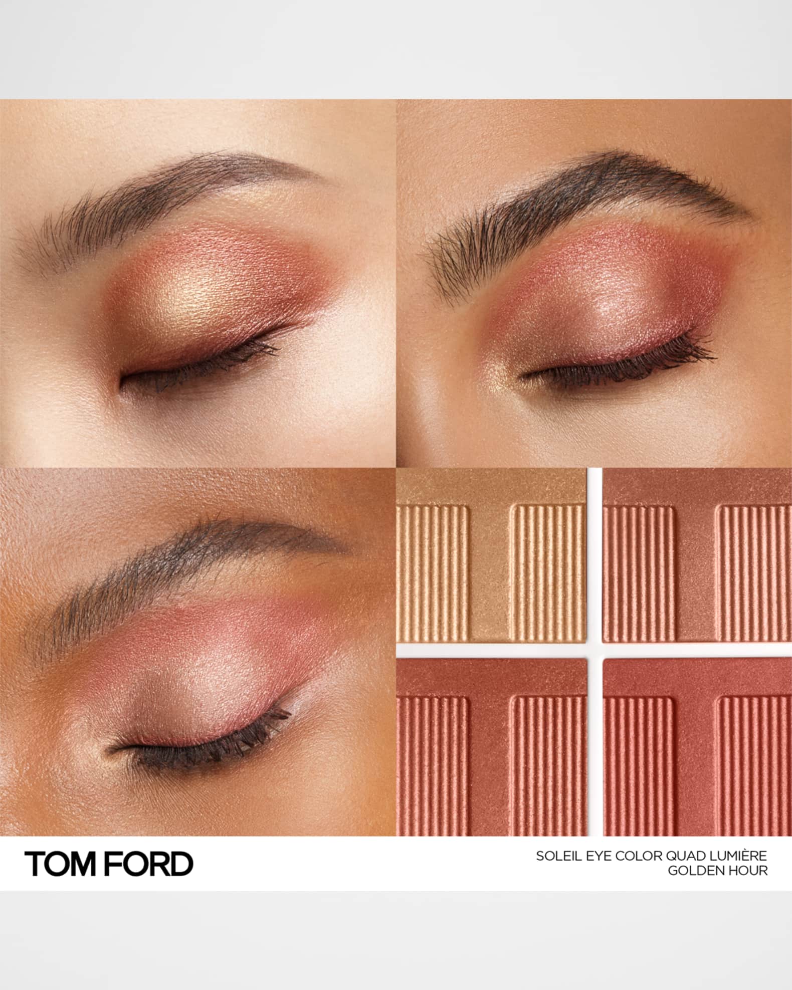 TOM FORD Soleil Eye Color Quad Lumiere Eyeshadow - Golden Hour