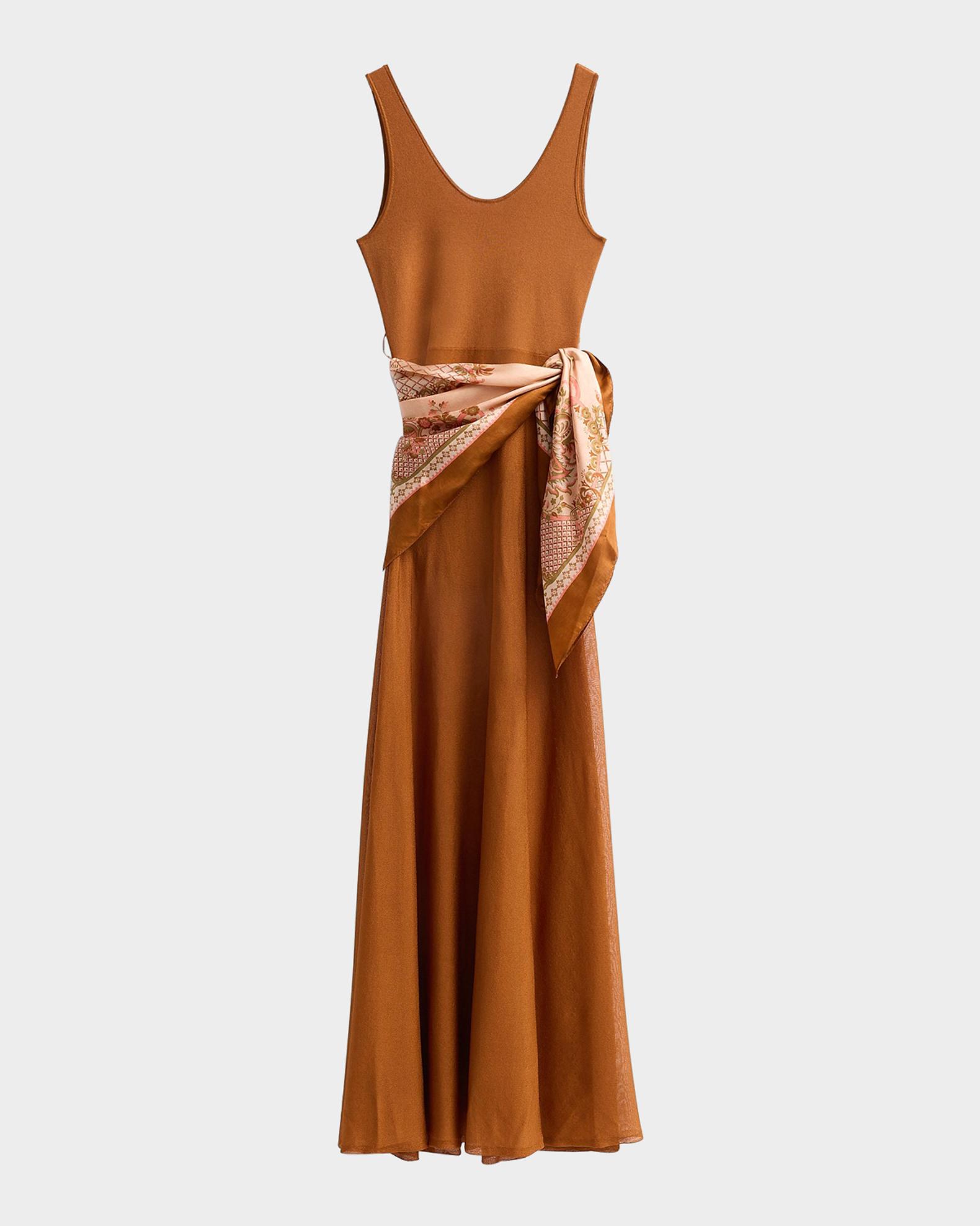 Zimmermann Aster Silk Scarf Maxi Dress | Neiman Marcus