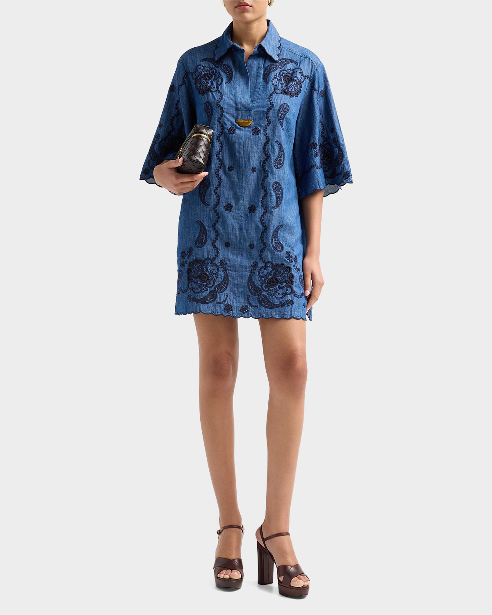 zimmermann denim mini dress Aster Embroidered Tips for Choosing the 2025BFCM18BEST Clothing dresses A mini dress featuring Color:Satin Cocoa