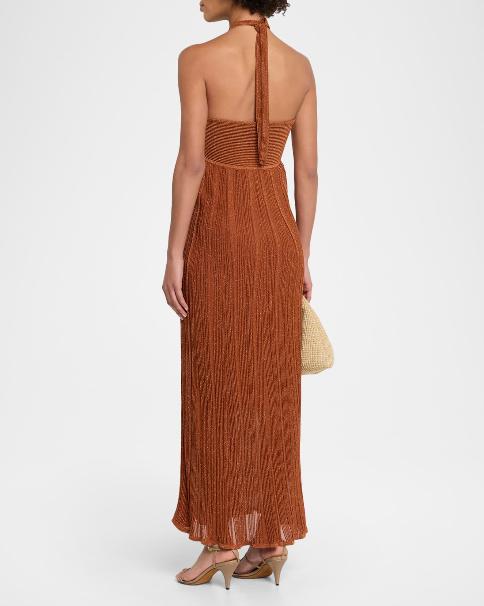 long sleeve dress midi Long Sleeve Square Neck Fit & Flare Midi Dress