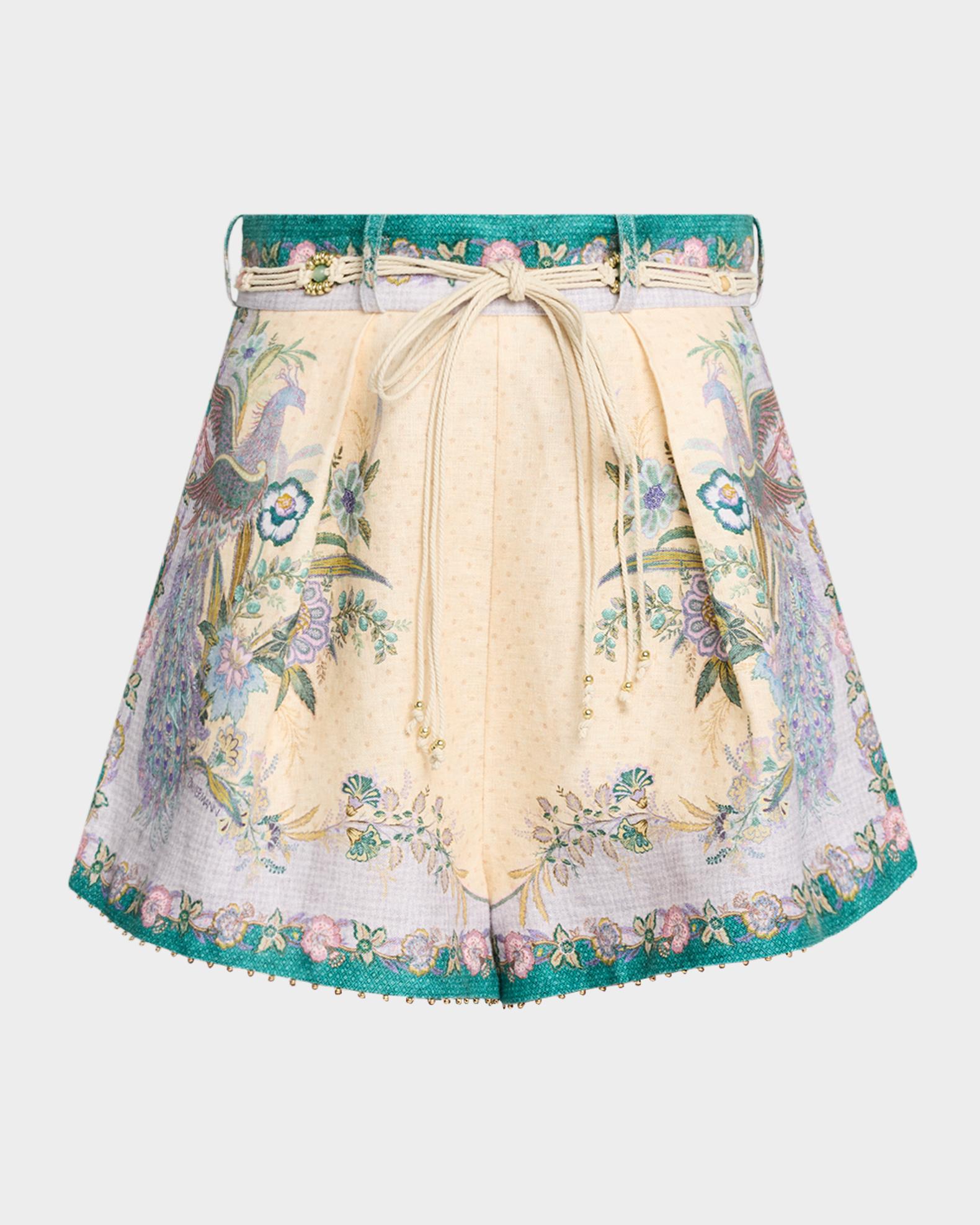 Zimmermann Indra Tuck Shorts | Neiman Marcus