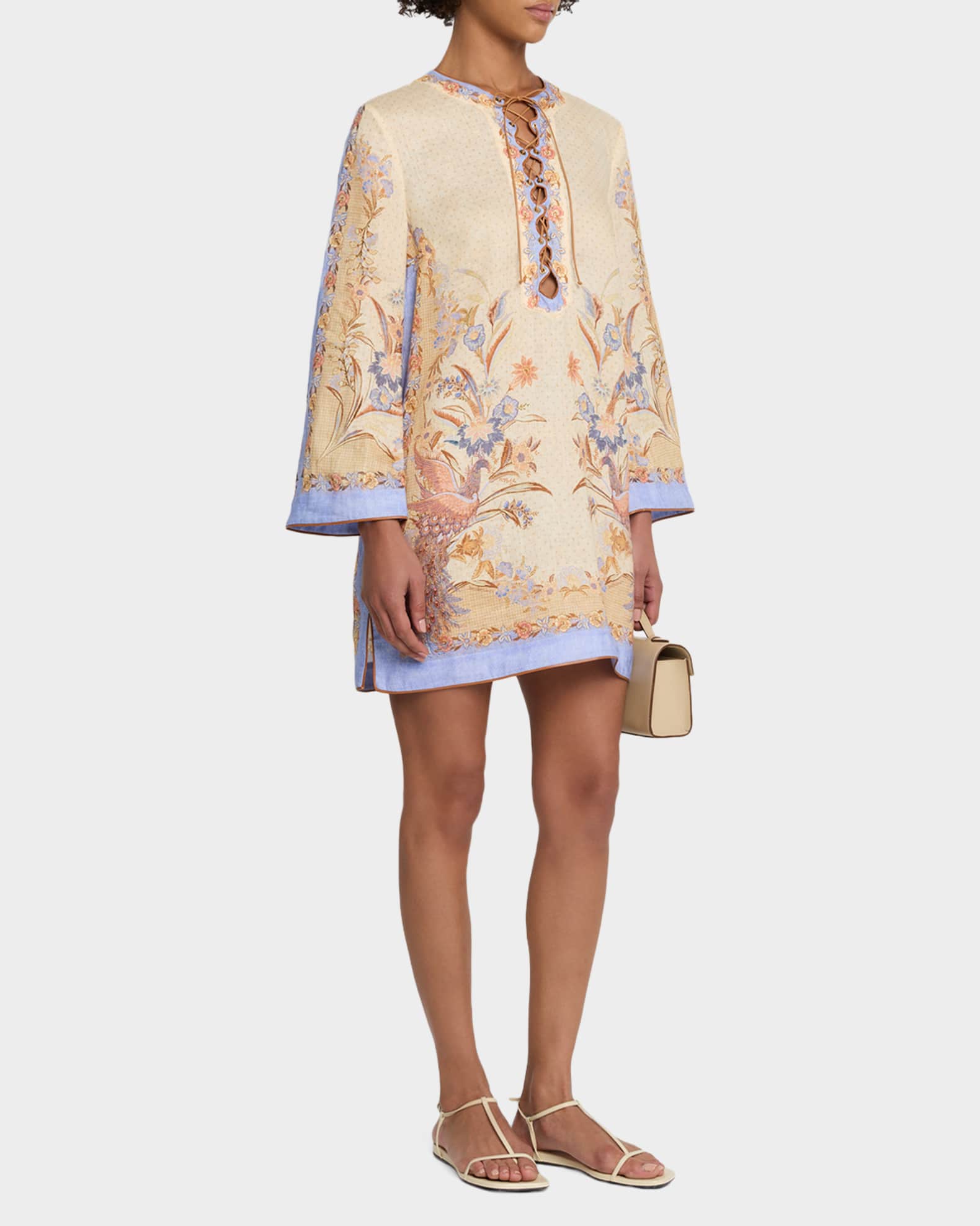 sachin and babi light blue dress Embroidered Summer Dresses for Women main image 0