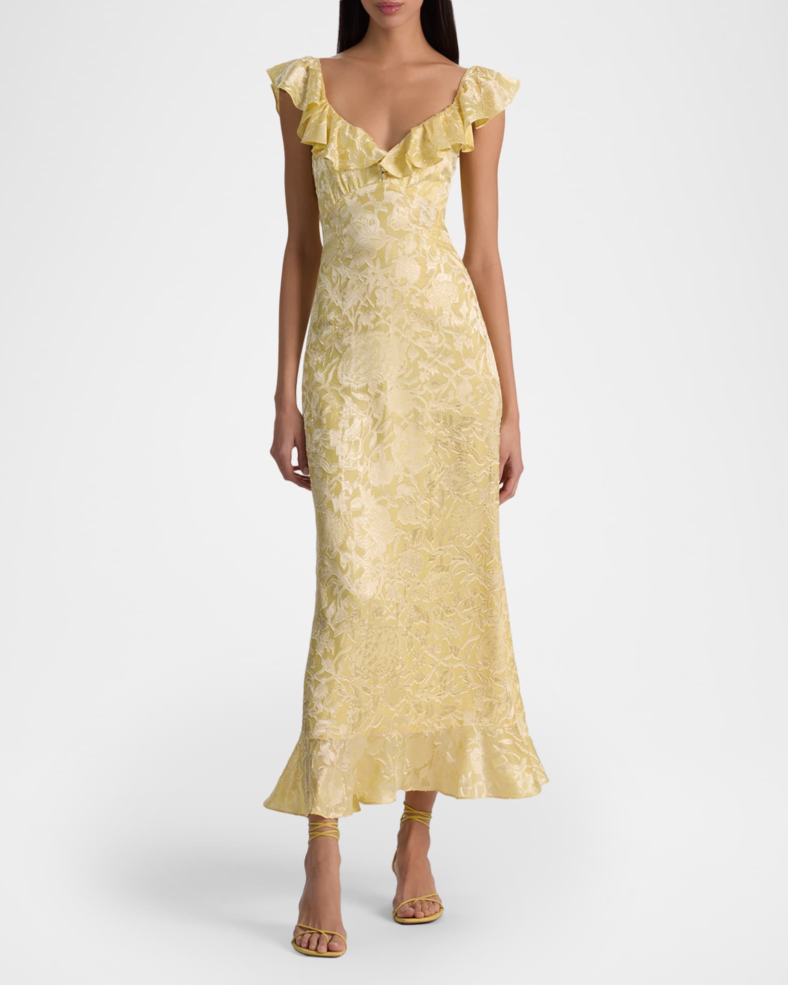 Alice + Olivia Gemma Midi Dress, Size 6