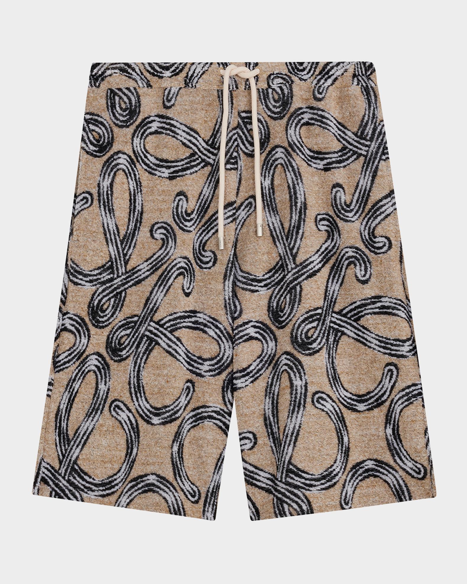 LOEWE x Paula's Ibiza Men's Cotton-Terry Logo Script Shorts