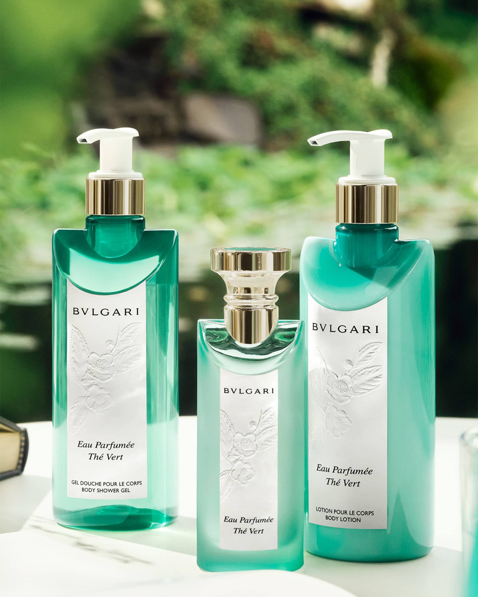 BVLGARI Eau Parfumée au Théセット 75ml BVLGARI Eau Parfumée Thé Vert 2-Piece Gift Set | Neiman Marcus