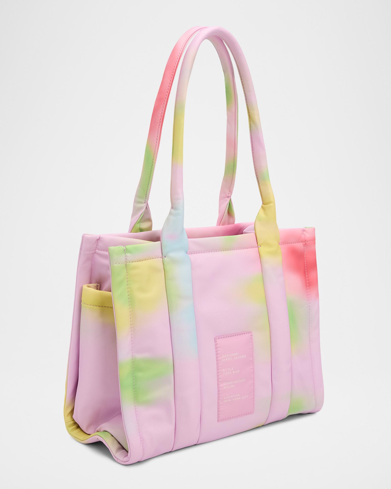 Marc Jacobs The Blurred Floral Medium Puffy Nylon Tote Bag