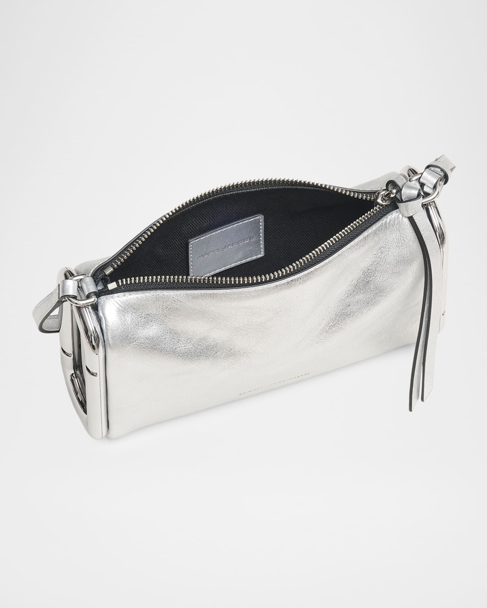 Marc Jacobs Scene Small Metallic Leather Shoulder Bag | Neiman Marcus