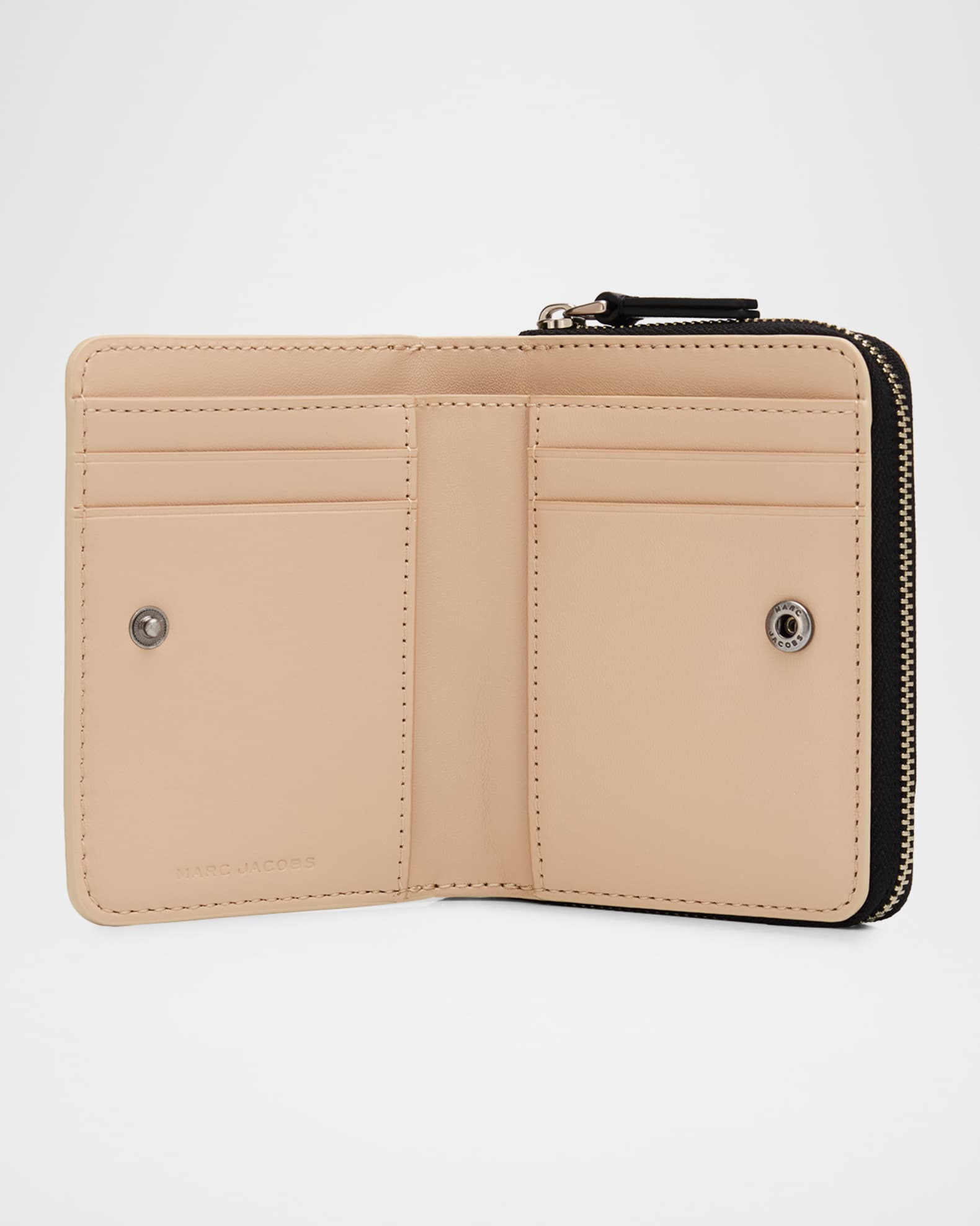Marc Jacobs The Camp Patchwork Mini Compact Wallet | Neiman Marcus