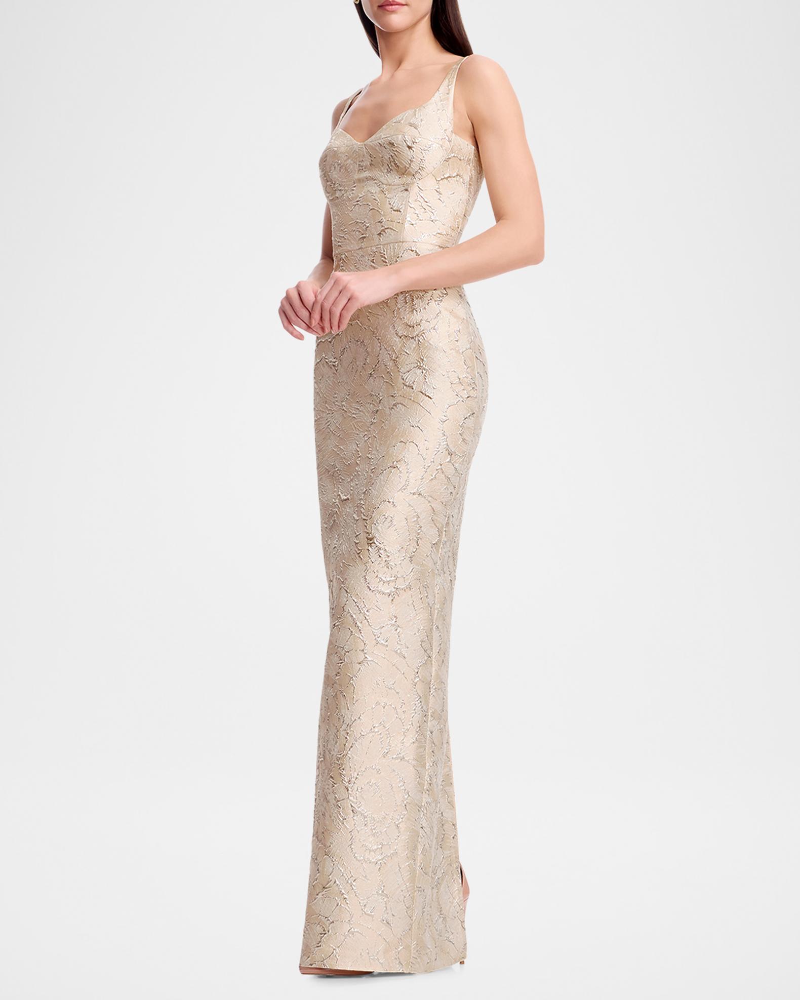 Dress the Population Black Label Elijah Metallic Jacquard