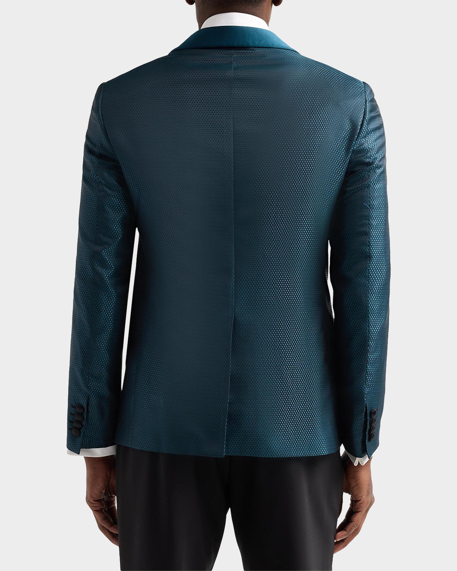 Pal Zileri Men's Geometric Jacquard Wool-Blend Dinner Jacket