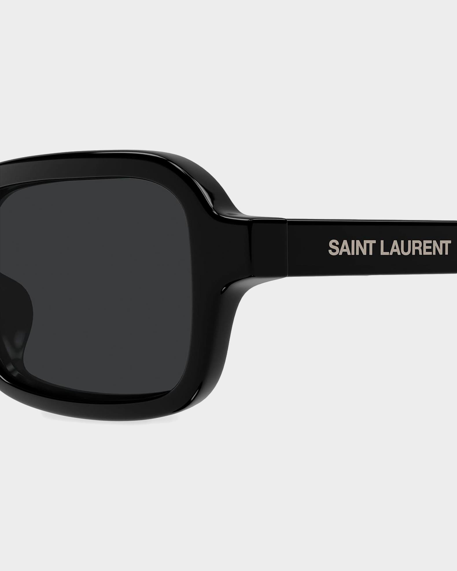 Saint Laurent SL 908 Rectangular Sunglasses | Neiman Marcus