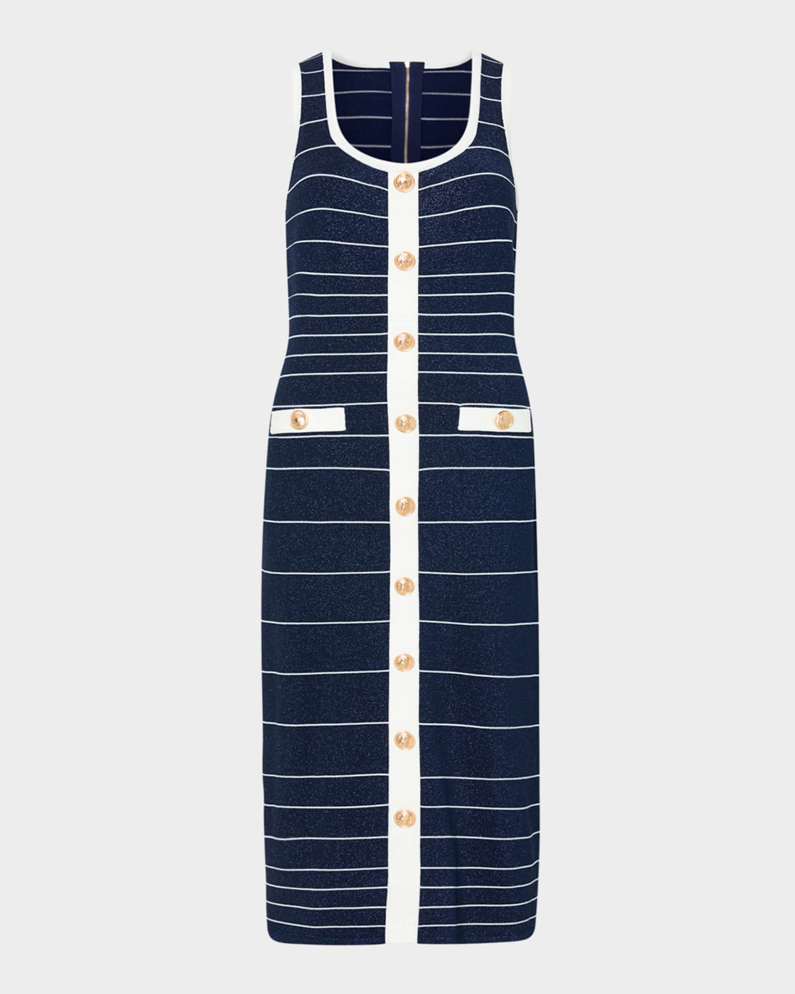 striped midi bodycon dress Women's Summer Casual Spaghetti Strap Striped Bodycon Midi Dress Sleeveless Square Neck Sweater Knitted Long Sundress Beach Dress Apricot L