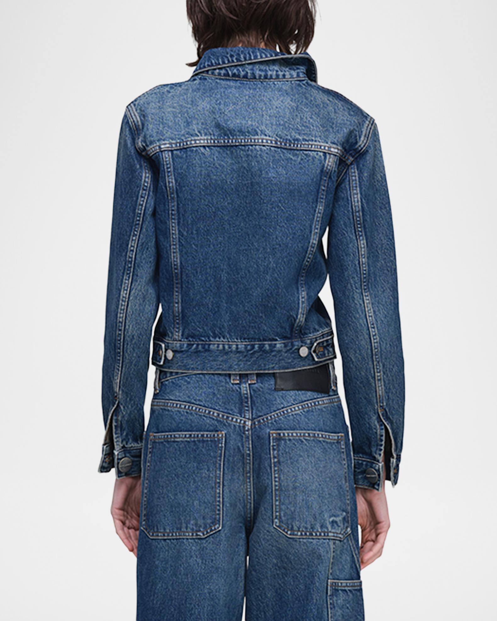 Marc Jacobs Shrunken Denim Jacket | Neiman Marcus