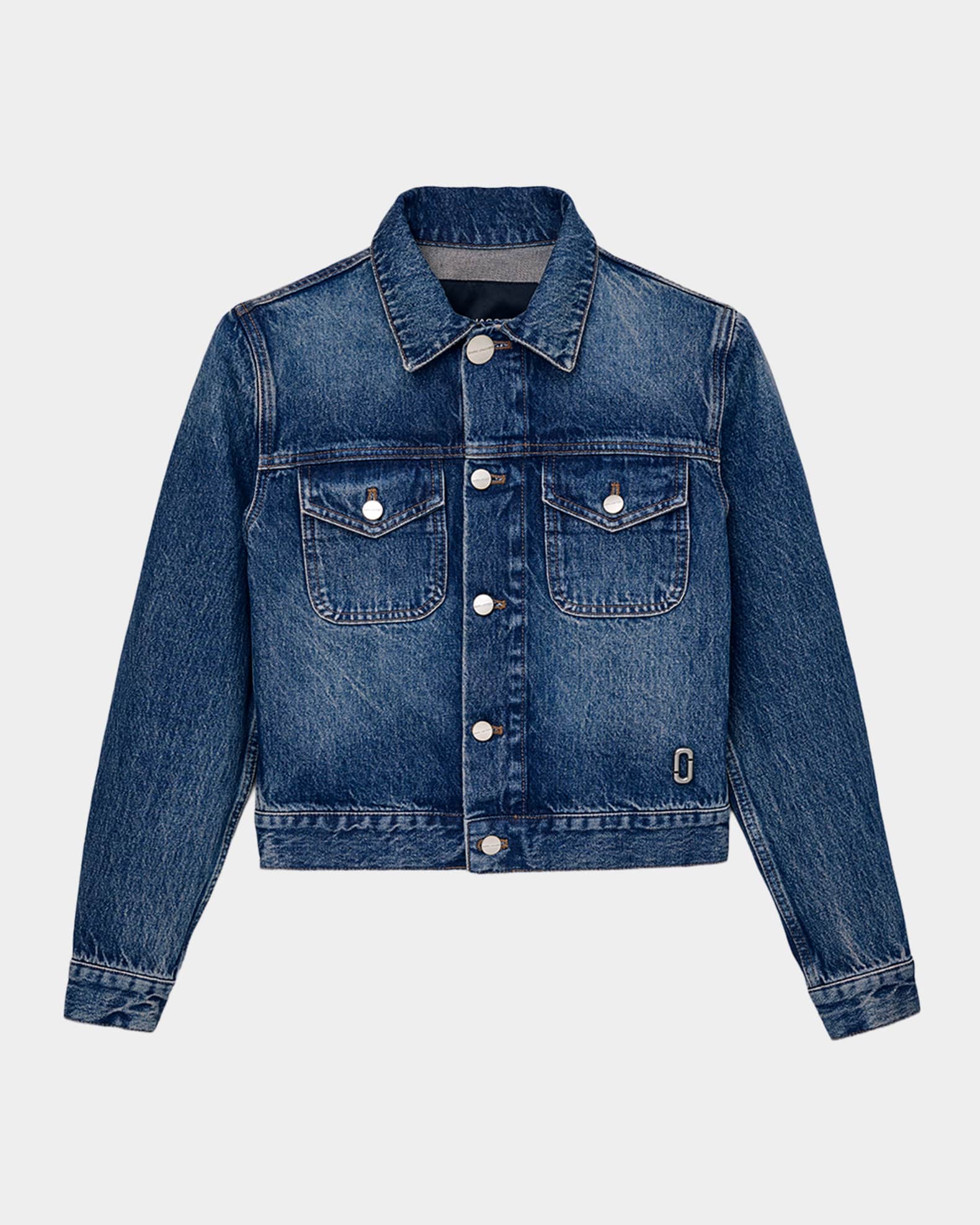 Marc Jacobs Shrunken Denim Jacket | Neiman Marcus