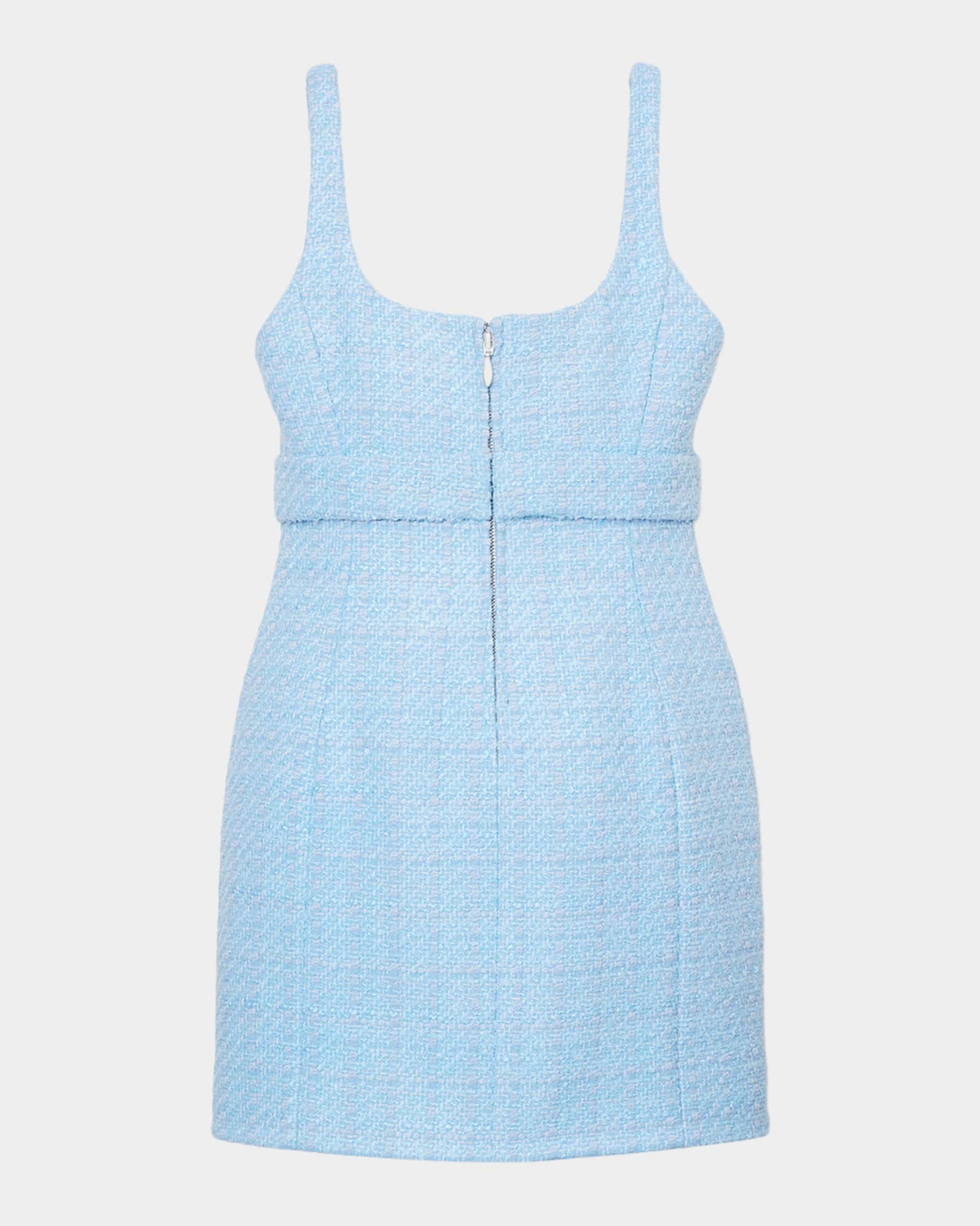 blue tweed dress zara Tweed dress Margaux
