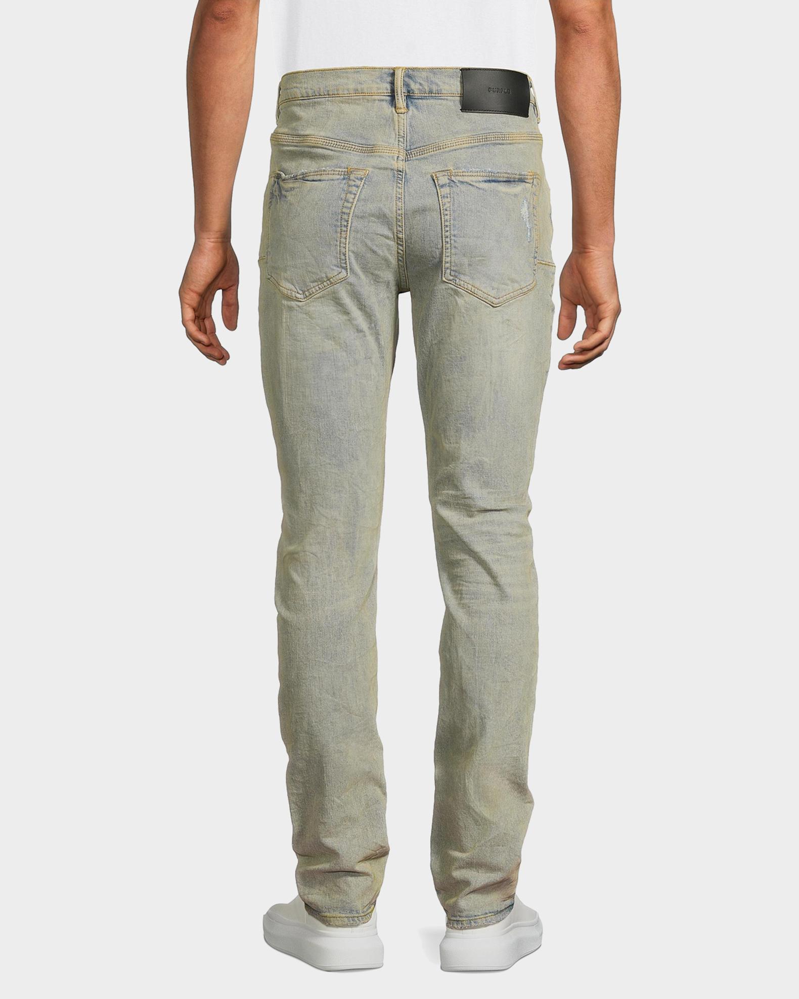 PURPLE Venice Sunbleached Skinny Jeans | Neiman Marcus