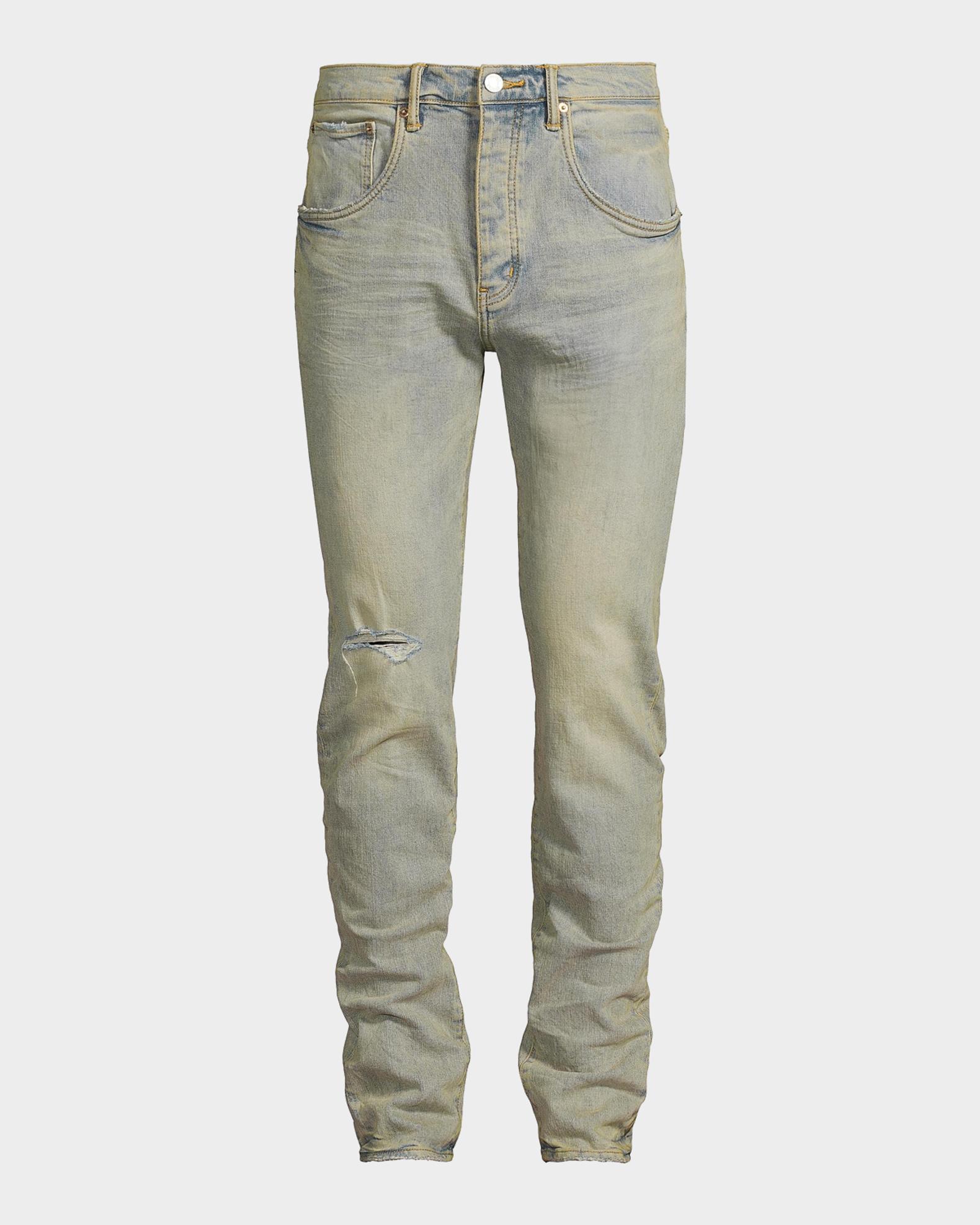 PURPLE Venice Sunbleached Skinny Jeans | Neiman Marcus