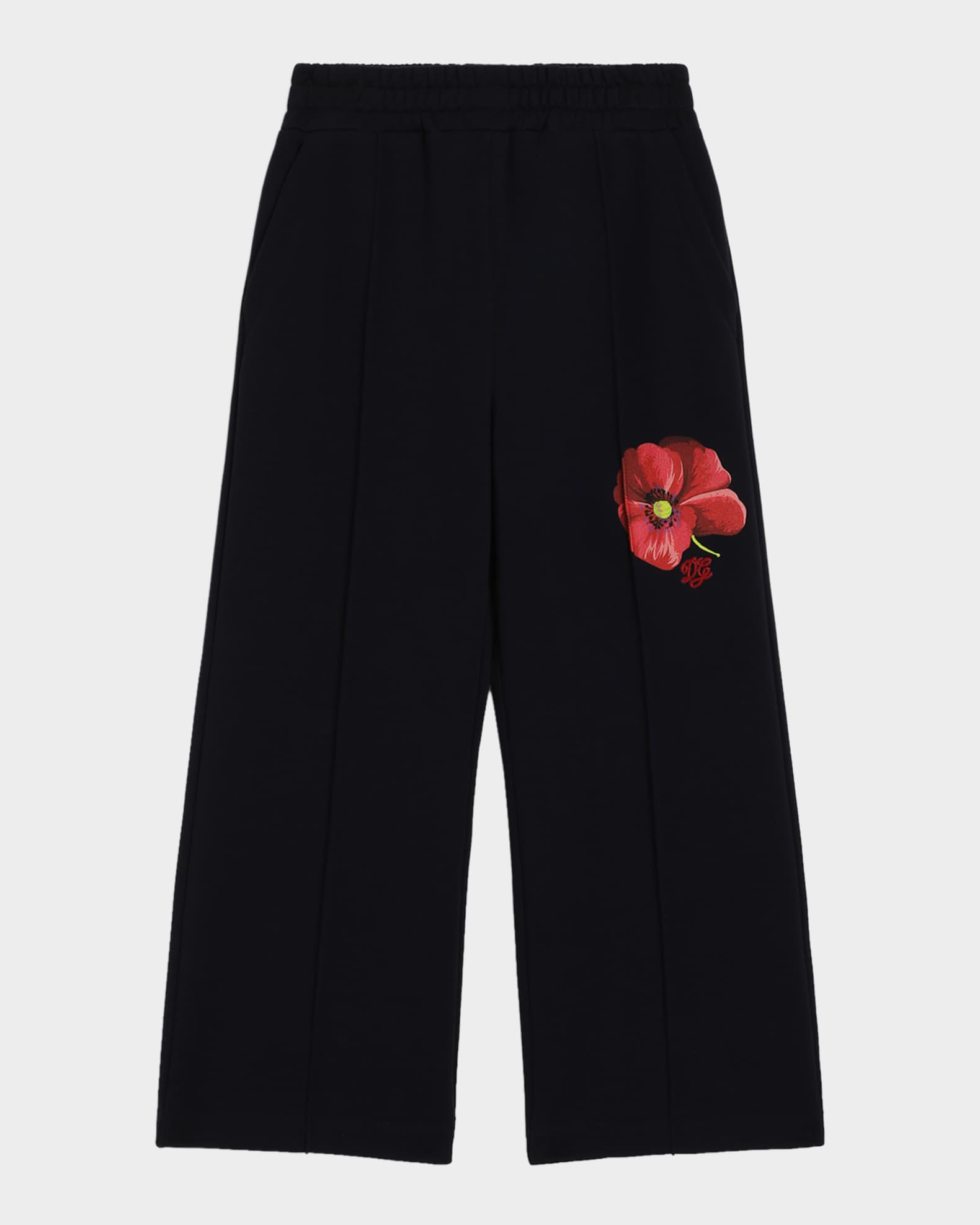 Dolce&Gabbana Girl's DG Poppy Wide-Leg Pants, Size 8-14 | Neiman