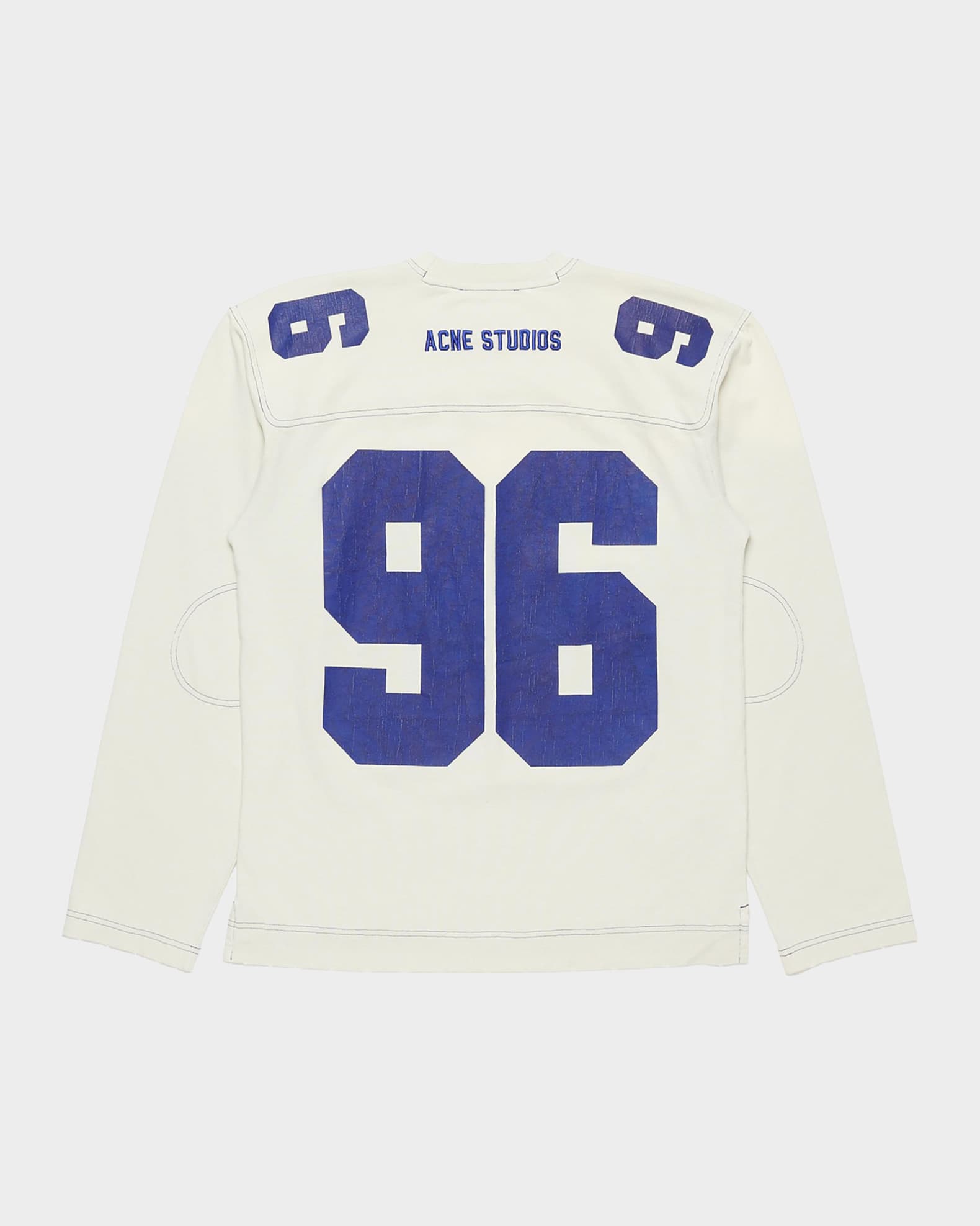 Acne Studios ロングスリーブTシャツ 1996 Acne Studios Men's Cotton 1996 Varsity Long-Sleeve T-Shirt