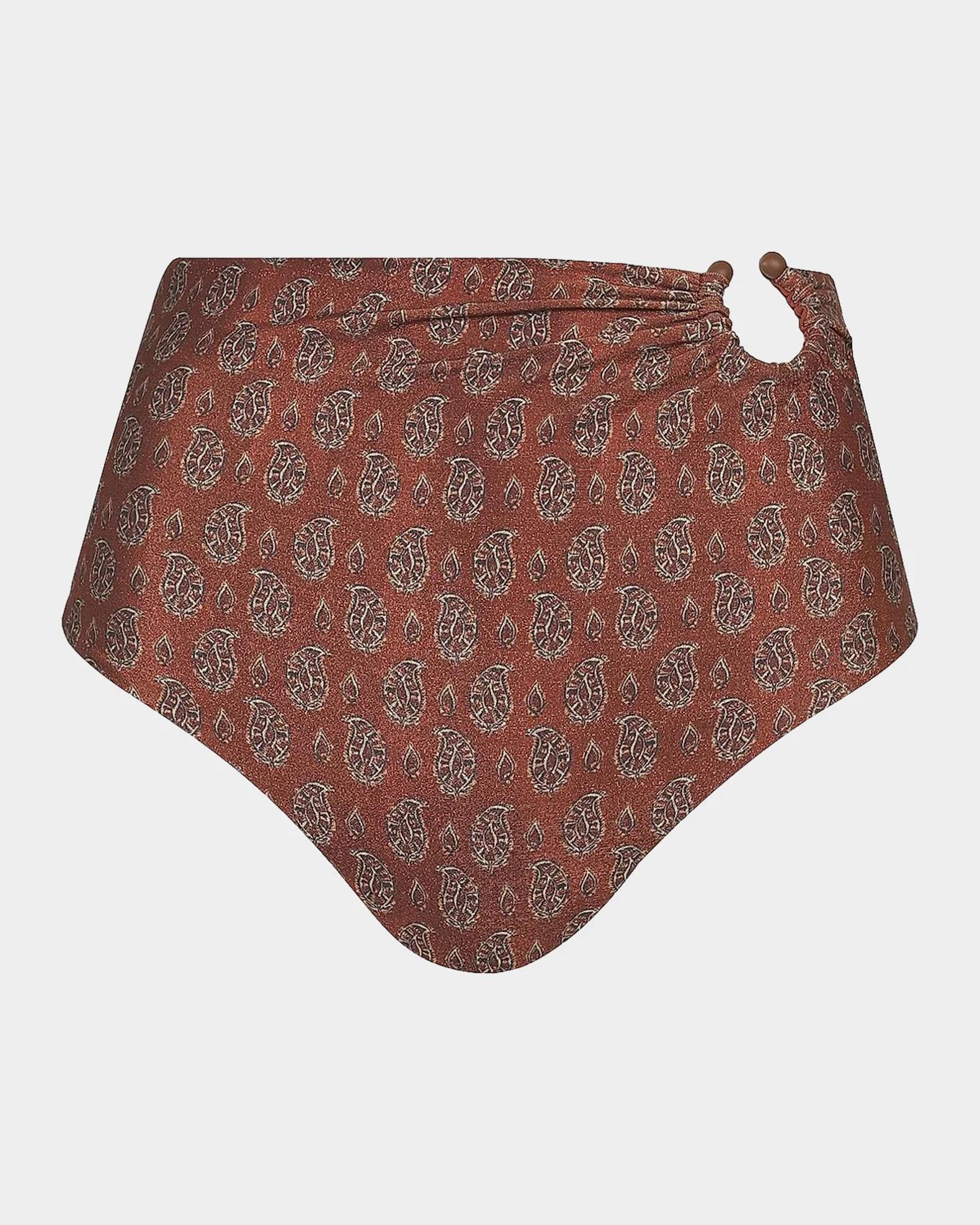 Johanna Ortiz Playa Grande Taita Printed Bikini Bottom | Neiman Marcus